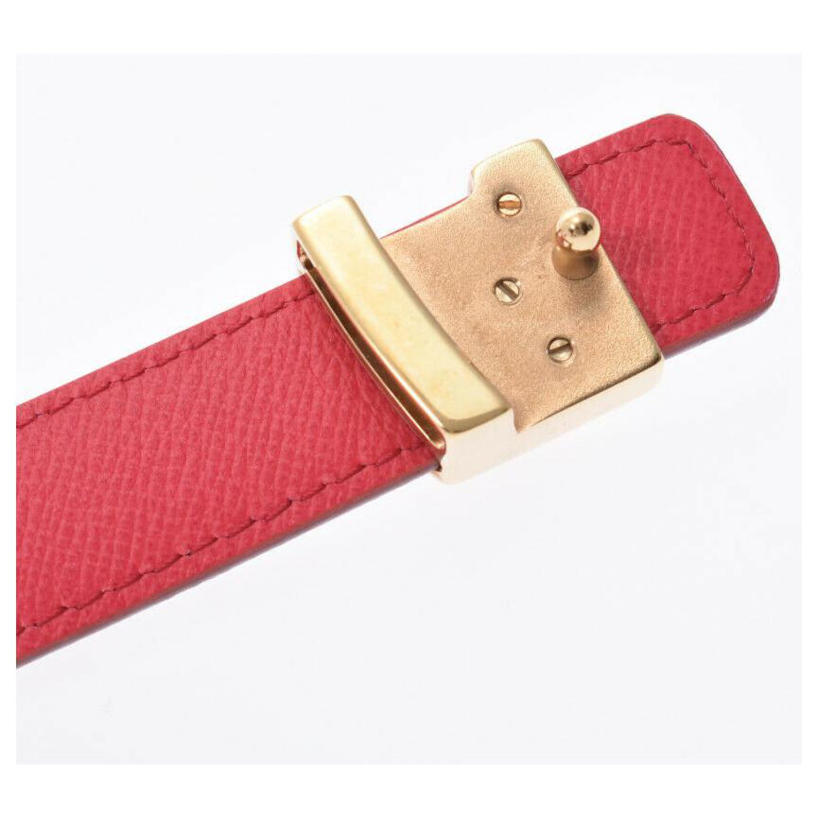 Ceinture en toile Louis Vuitton Blanc taille 80 cm en Toile - 16742108