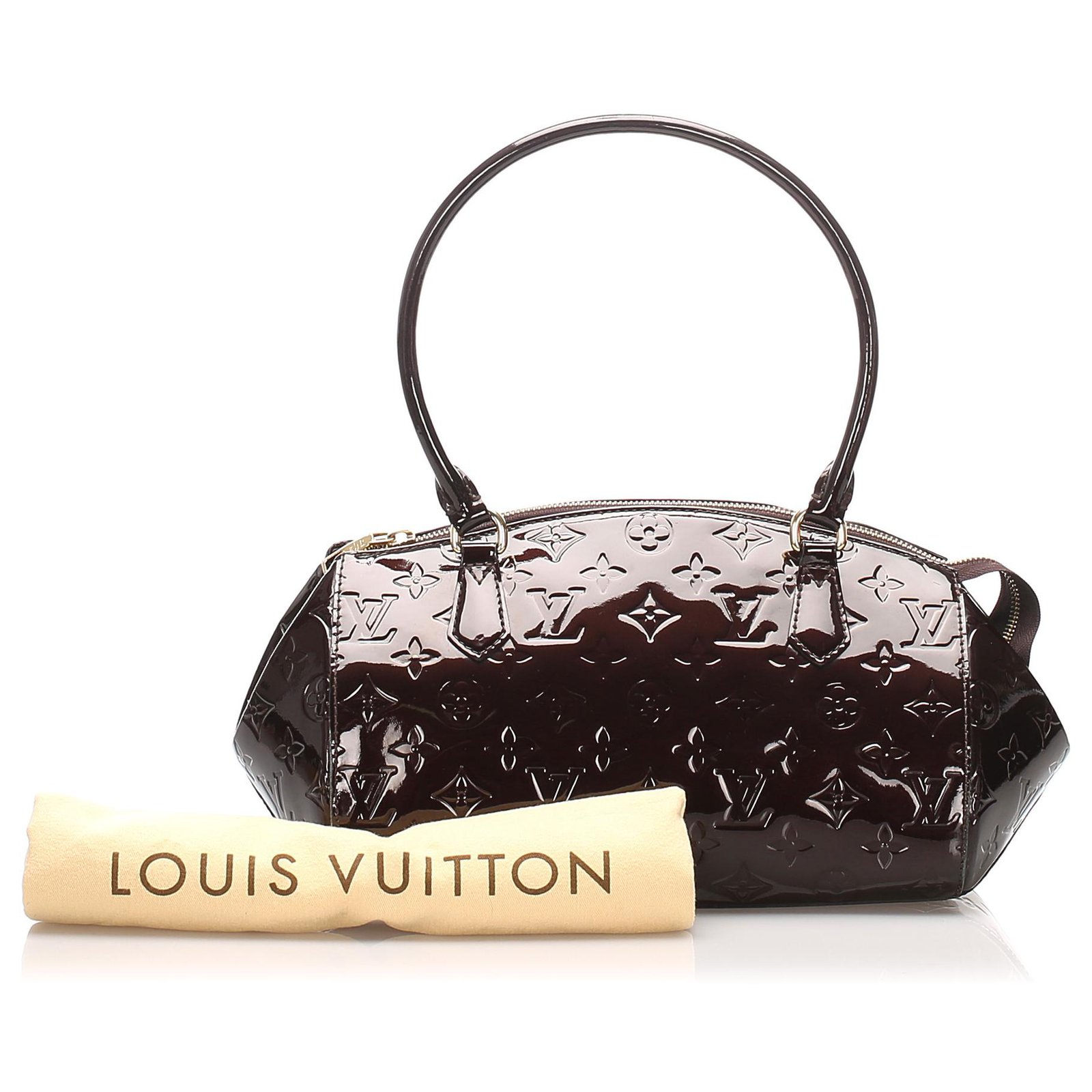 Louis Vuitton Purple Vernis Sherwood PM Leather Patent leather ref.575210 -  Joli Closet