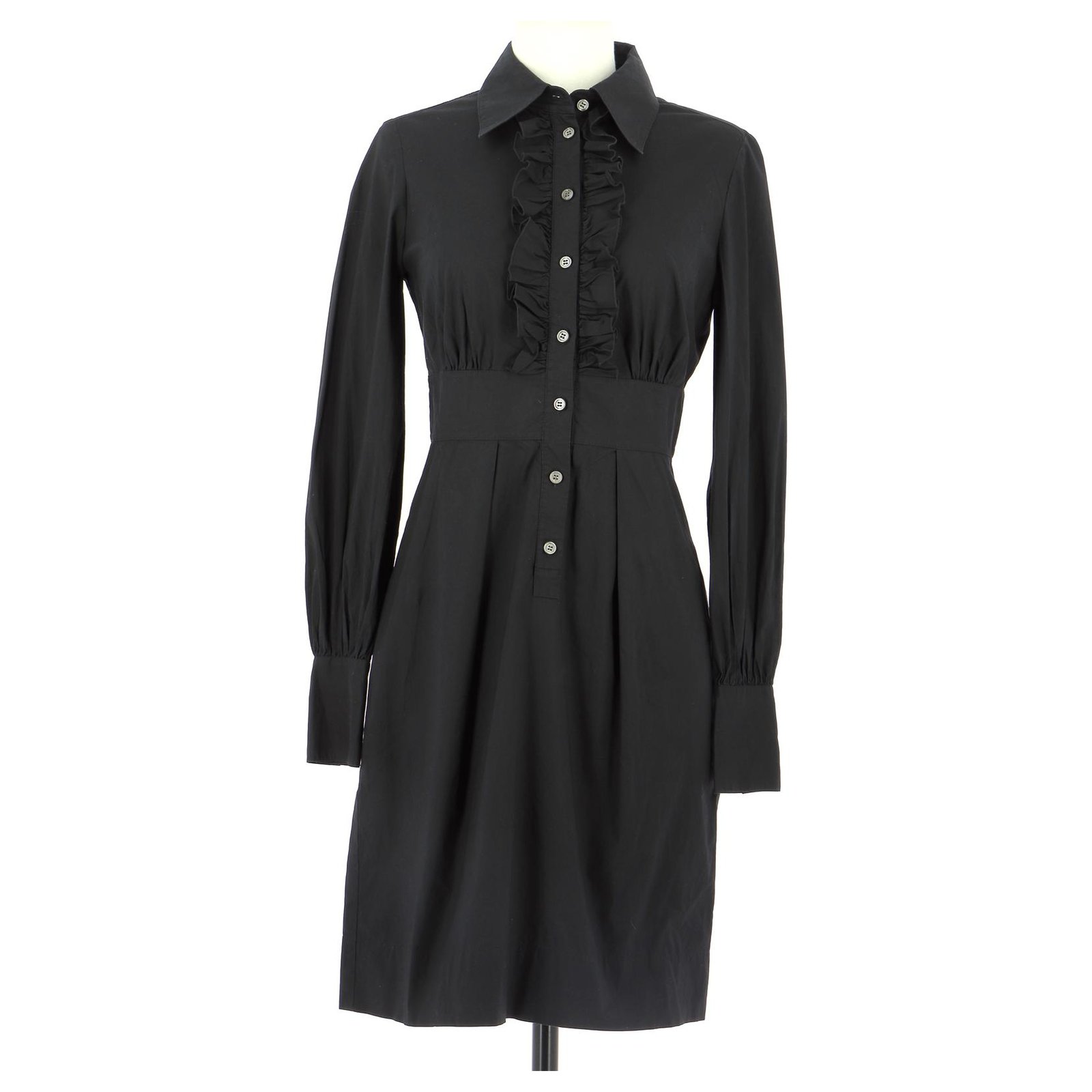 Diane Von Furstenberg robe Black Cotton ref.217885 - Joli Closet