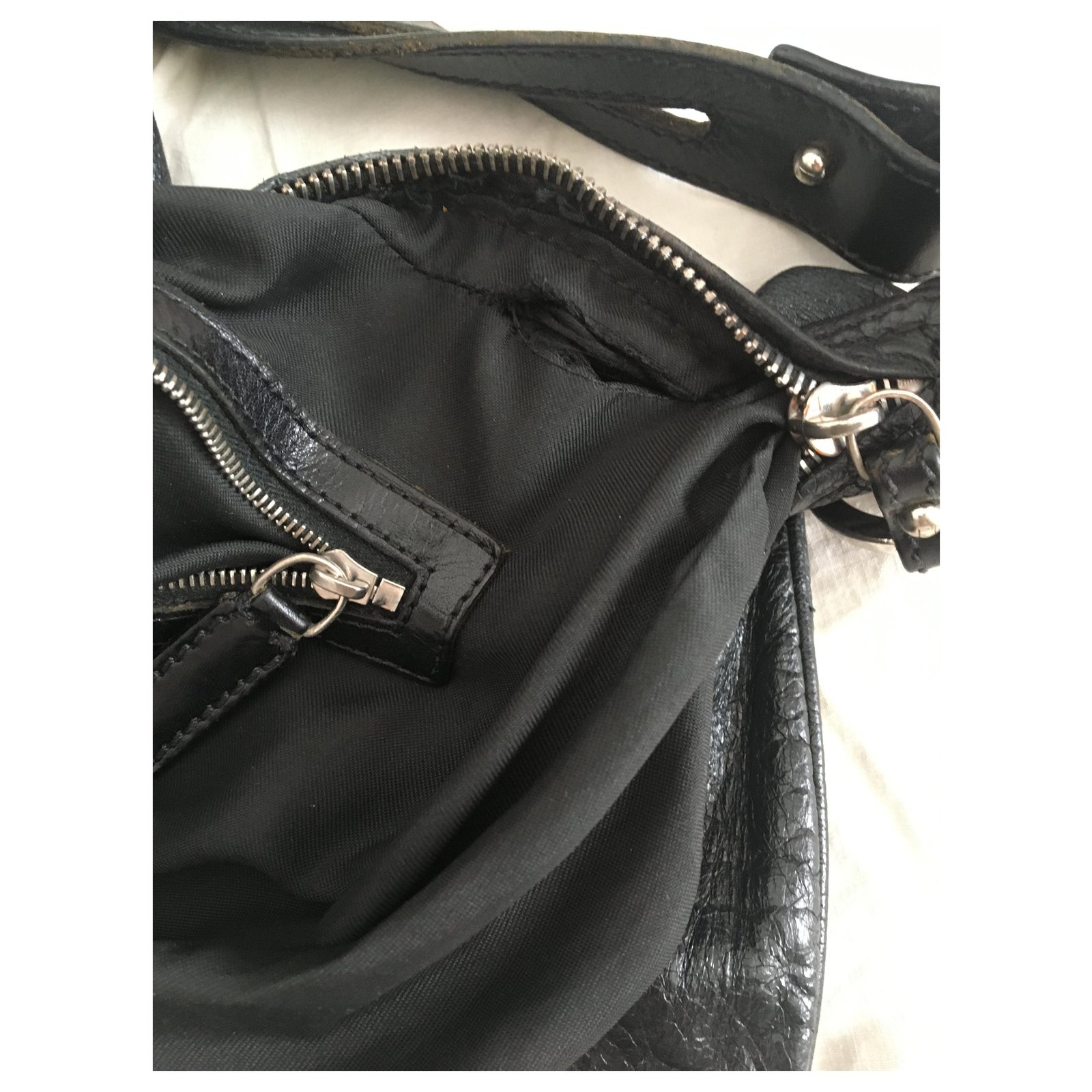 Vintage fendi Black Leather ref.218473 - Joli Closet
