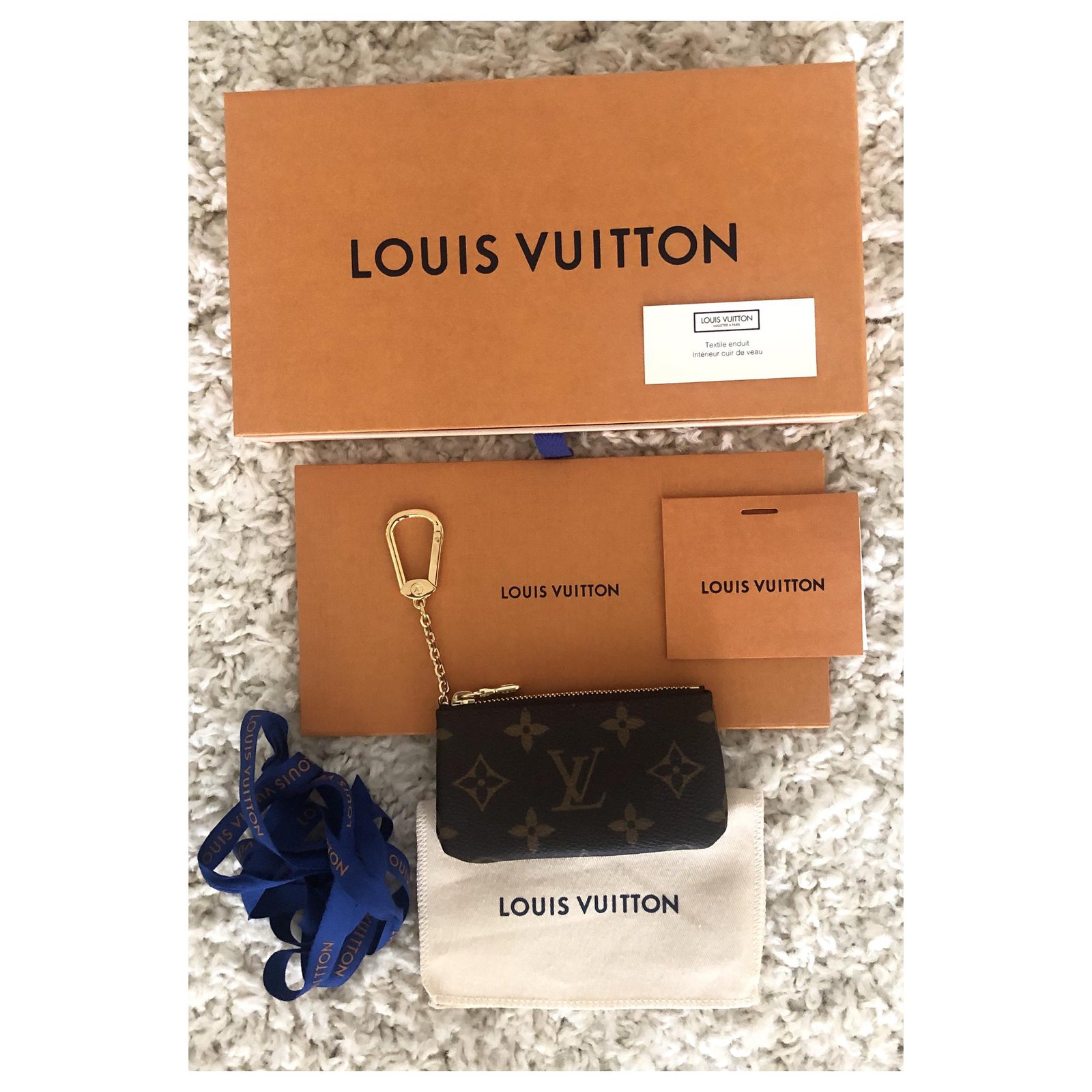 Astuccio per cosmetici con monogramma marrone Louis Vuitton Tela ref.424721  - Joli Closet