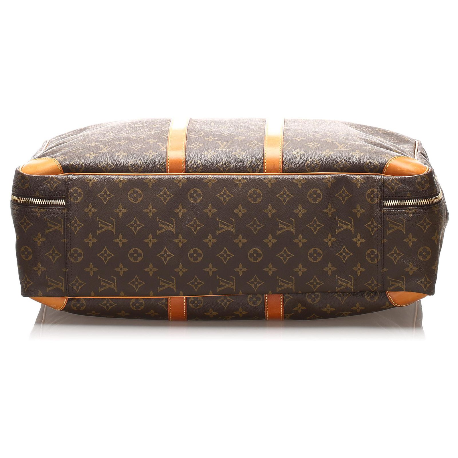 Louis Vuitton Brown Monogram Sirius 50 Leather Cloth ref.563500 - Joli  Closet
