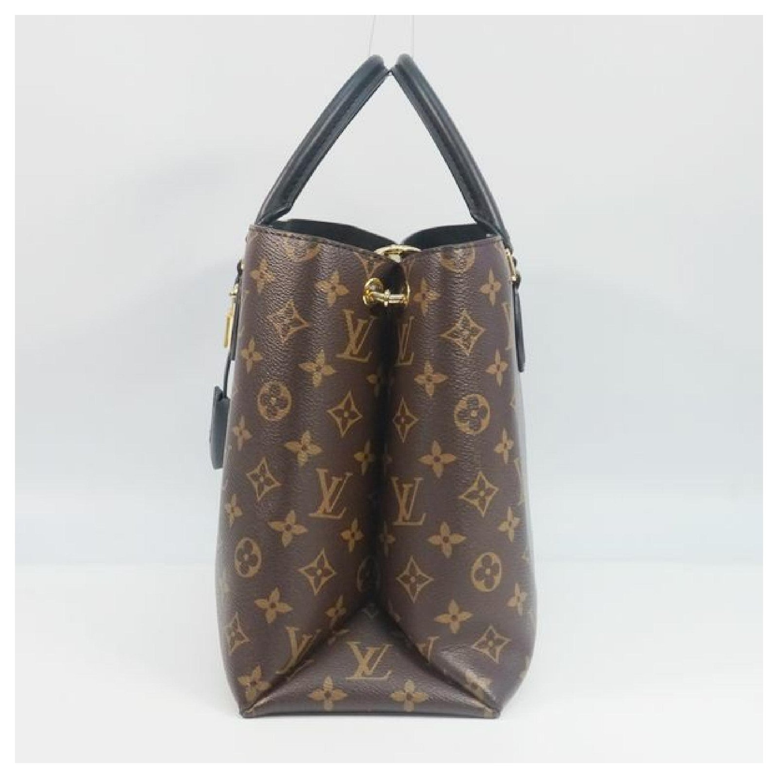 Louis Vuitton Flower tote Womens handbag M43550 Noir Black Cloth ref.218980  - Joli Closet