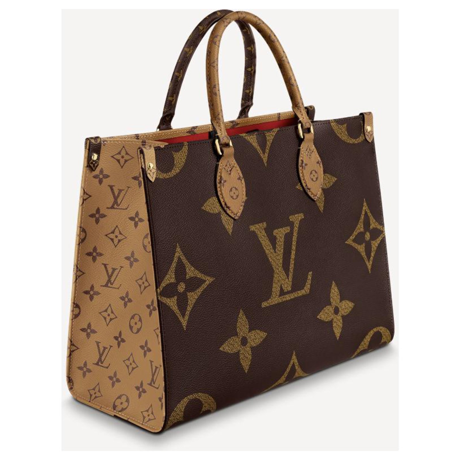 Louis Vuitton Limited Edition Onthego MM Monogram Brown