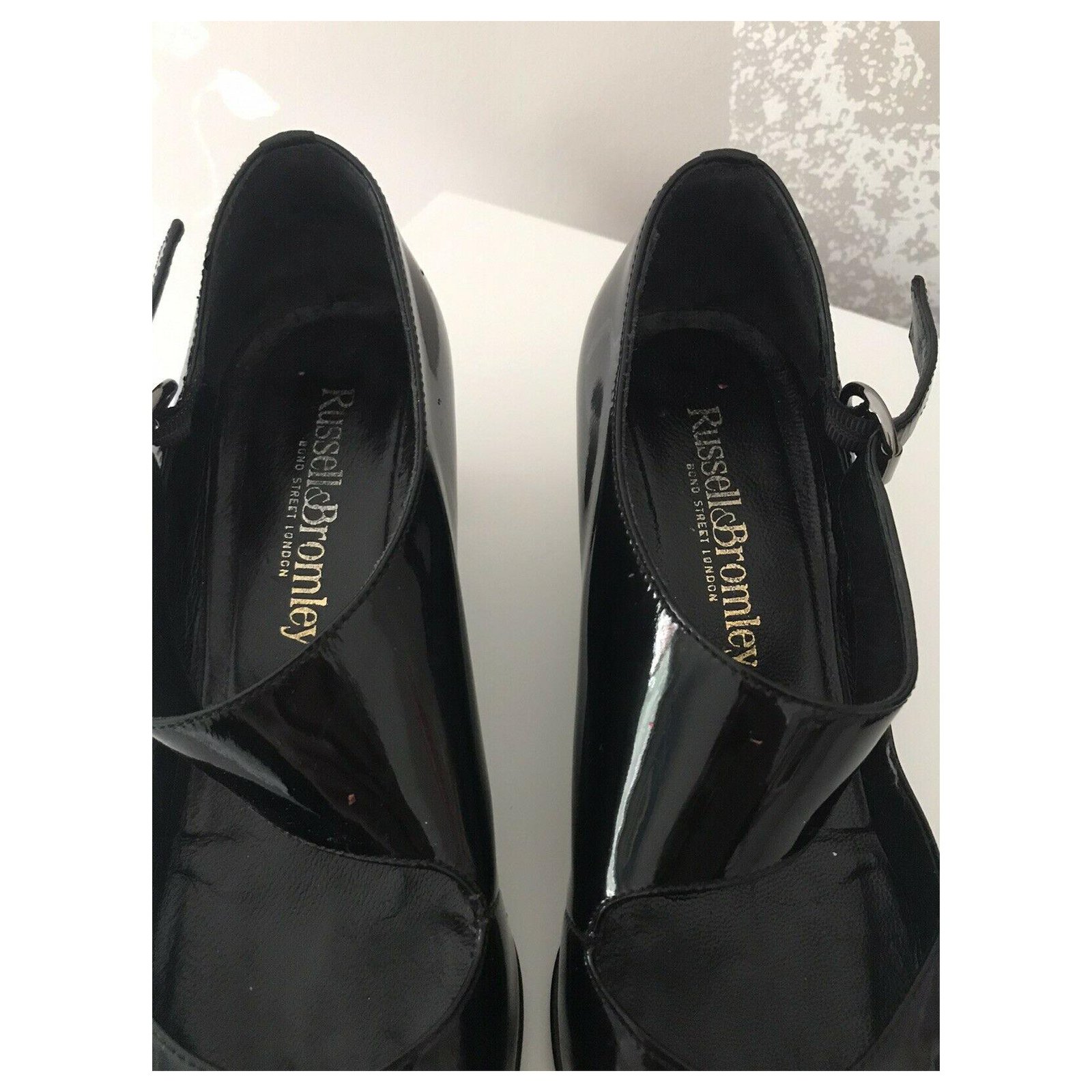 Russell & Bromley Black patent Mary Janes Patent leather ref.219730 ...