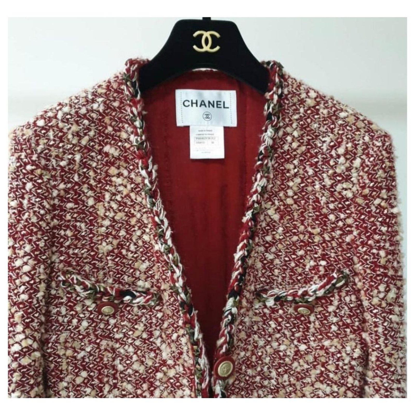 Chanel Paris Dubai Tweed Blazer Jacket Multiple colors ref.219783 - Joli  Closet