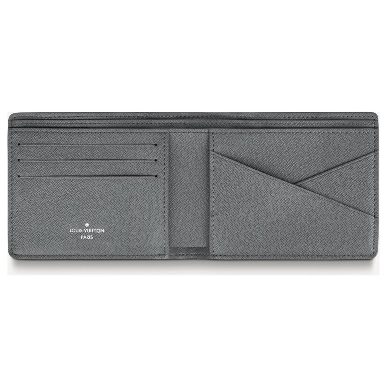 Louis Vuitton LV Multiple wallet new Grey Leather ref.219915