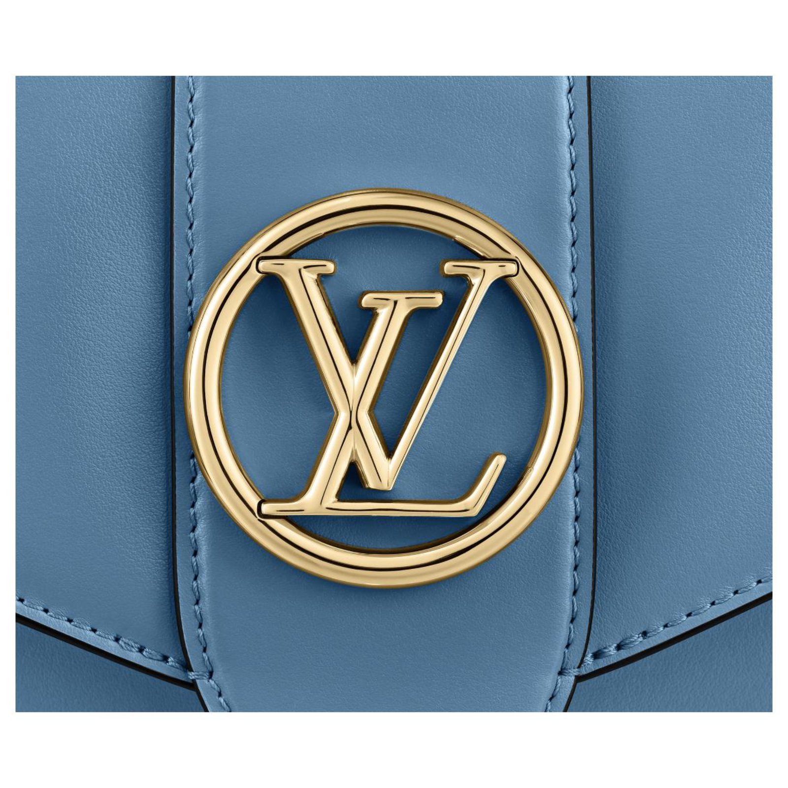Louis Vuitton LV Pont 9 Handbag new Light blue Leather ref.219964
