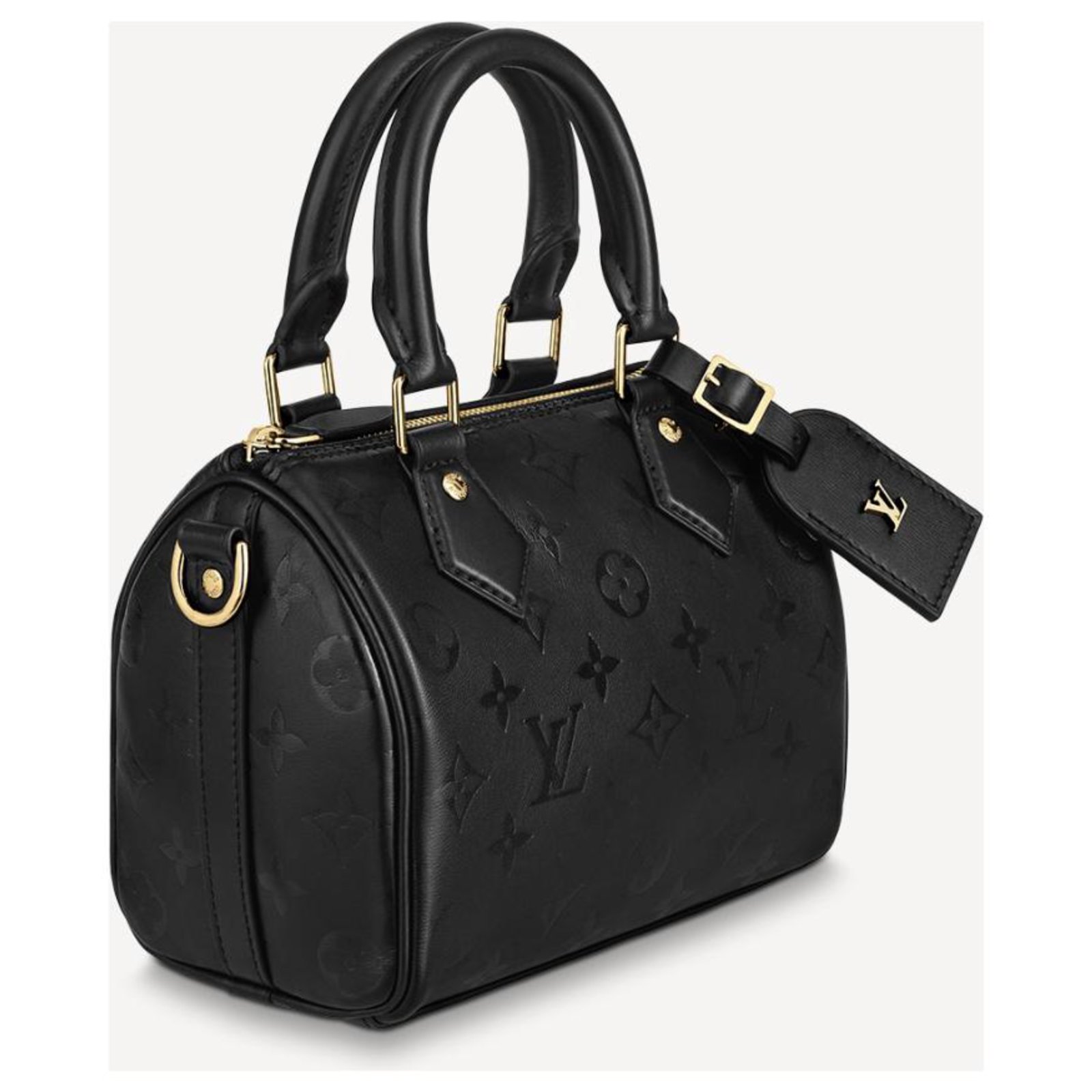 Louis Vuitton Speedy 30 Black Leather ref.976891 - Joli Closet