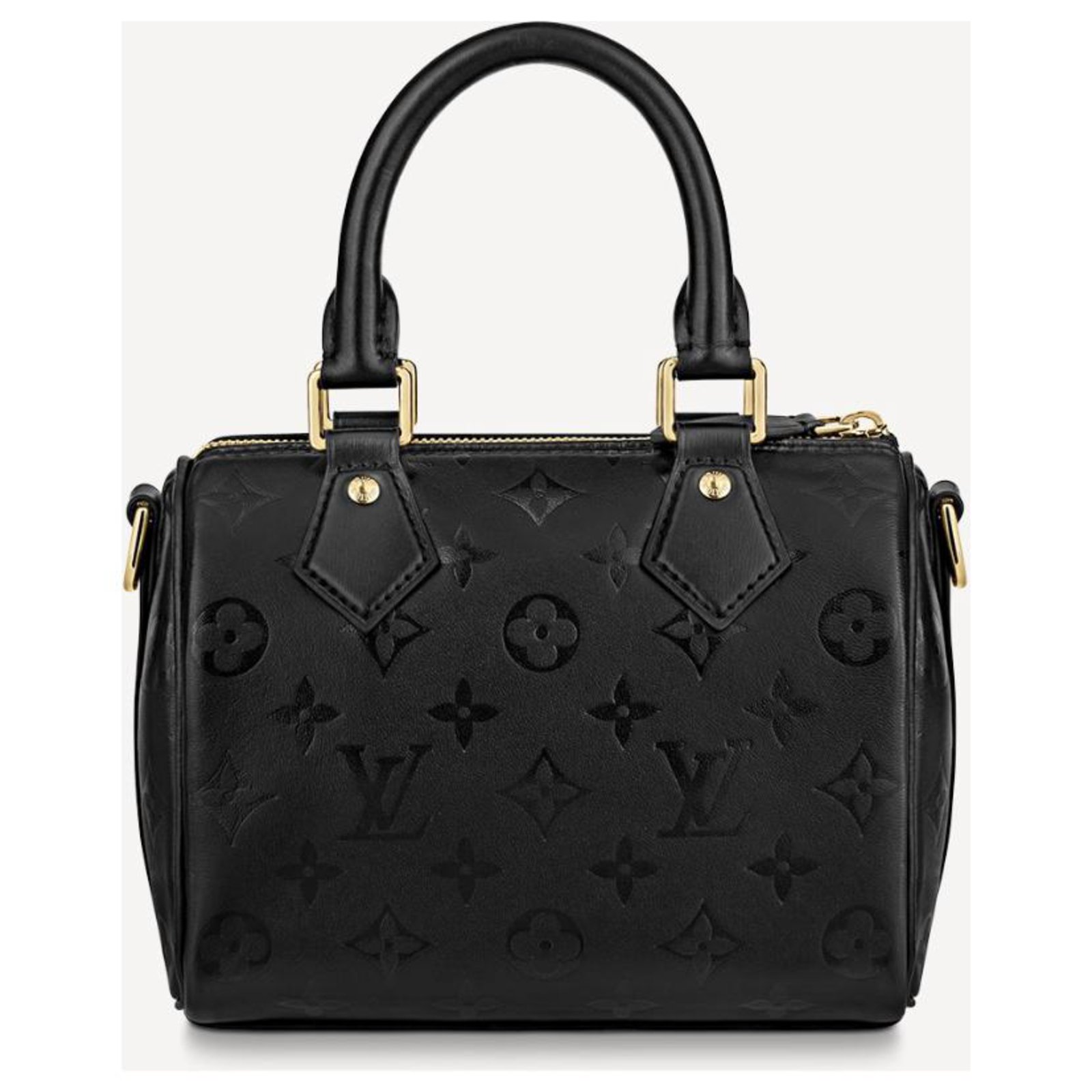 Louis Vuitton LV Speedy BB new Black Leather ref.220056 - Joli Closet