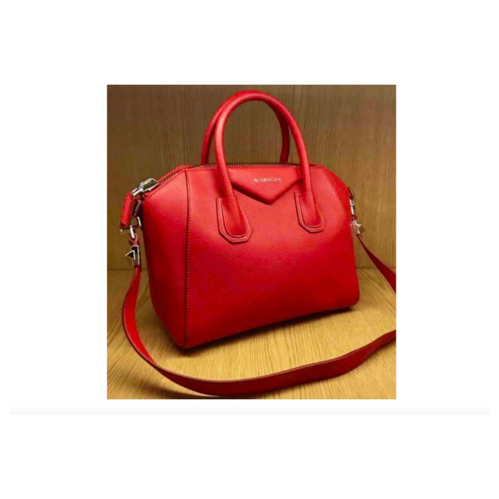 Givenchy Antigona Small Red Bag