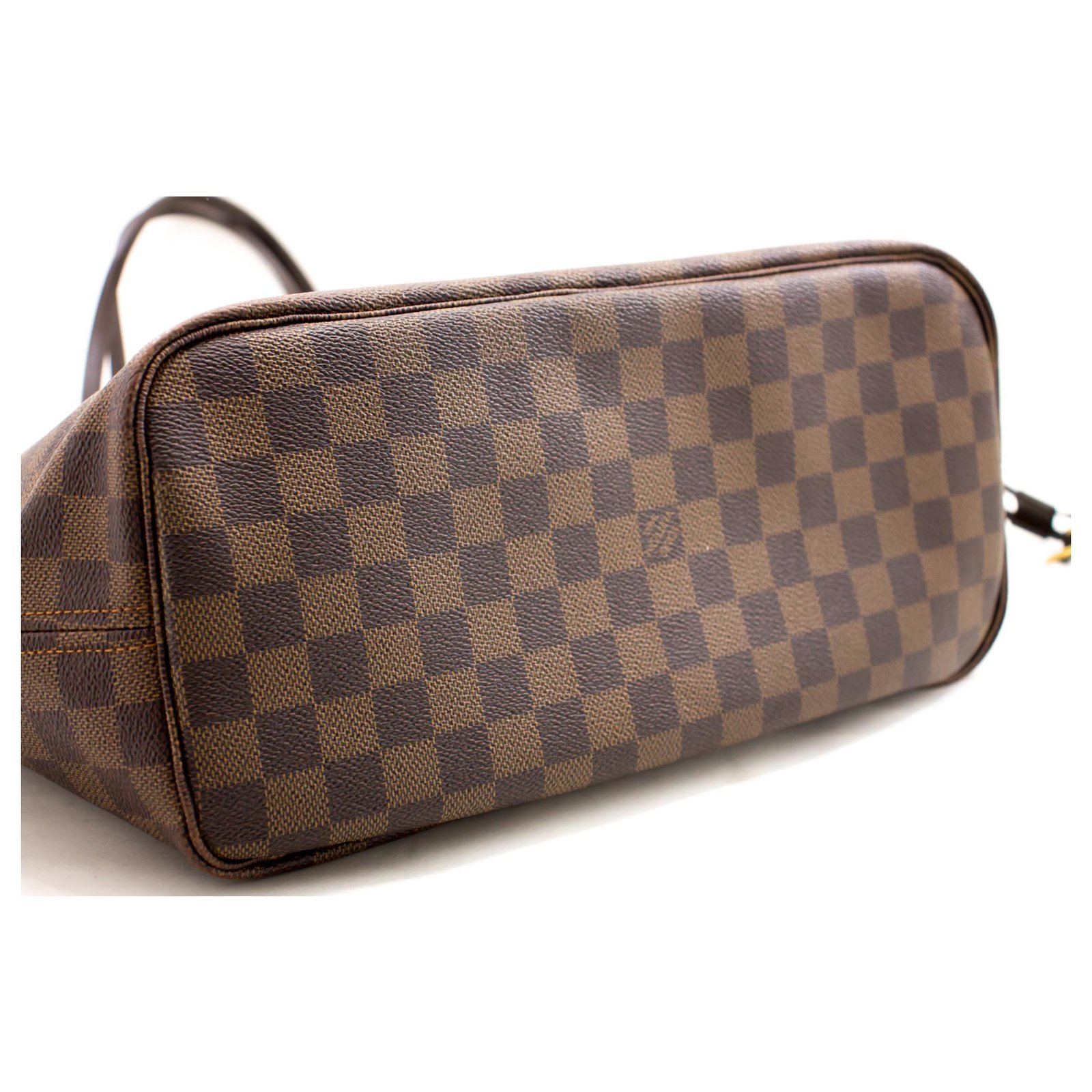 Louis Vuitton Shoulder Bag Siena MM Damier Ebene Canvas Shoulder Hand Bag  Preowned Brown Leather ref.674007 - Joli Closet
