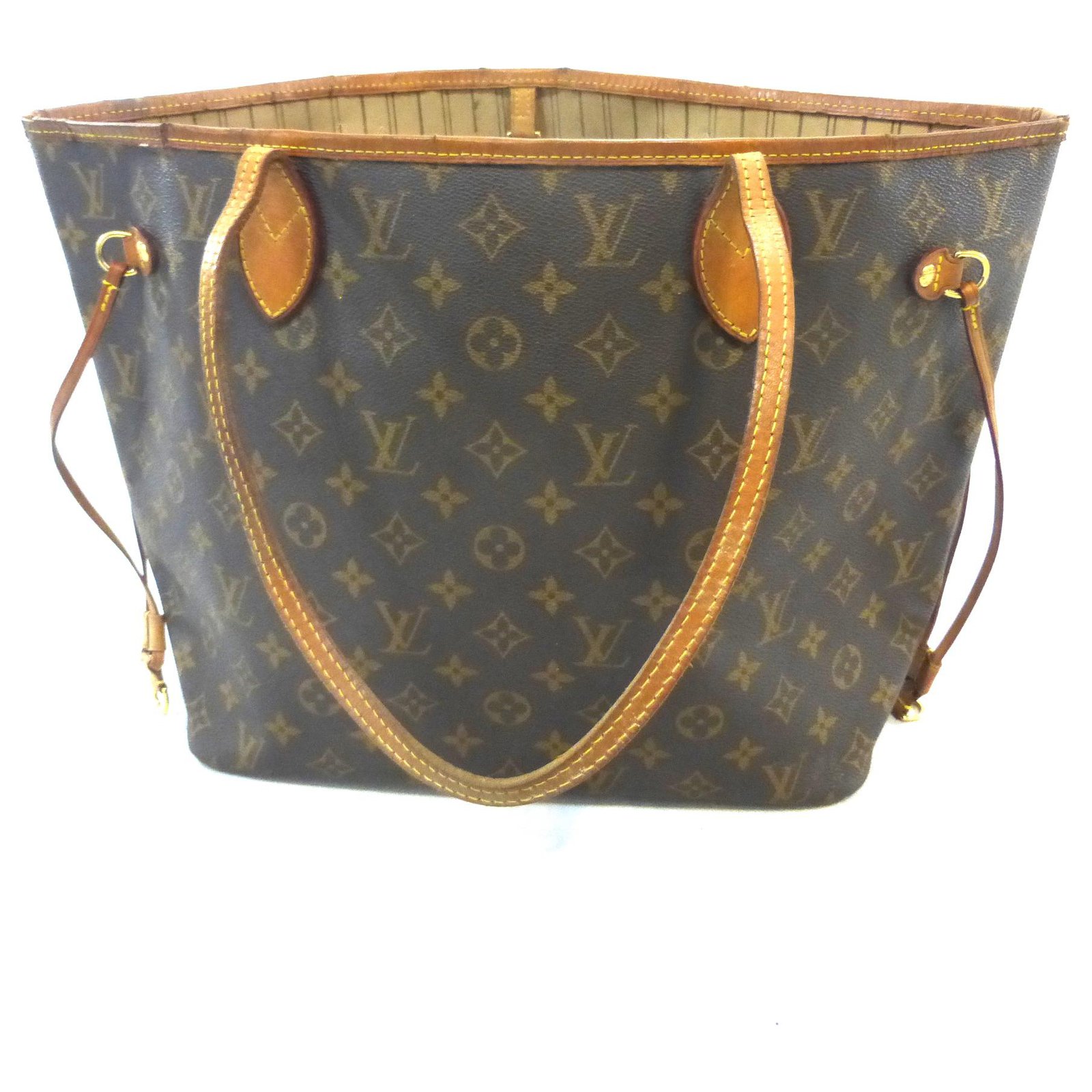 Louis Vuitton LV monogram Brown Leather ref.299724 - Joli Closet