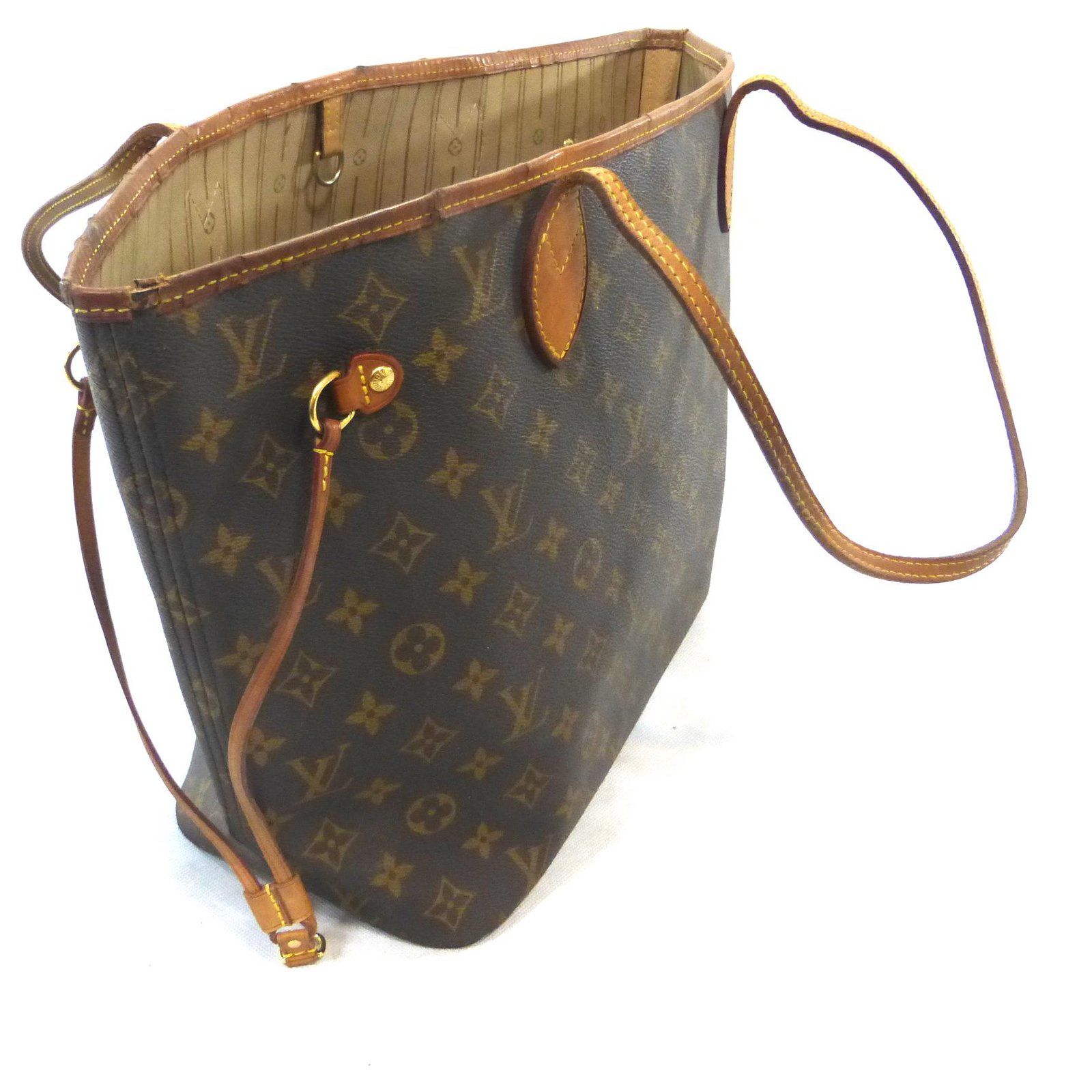 Louis Vuitton NEVERFULL MM Brown Leather ref.538166 - Joli Closet
