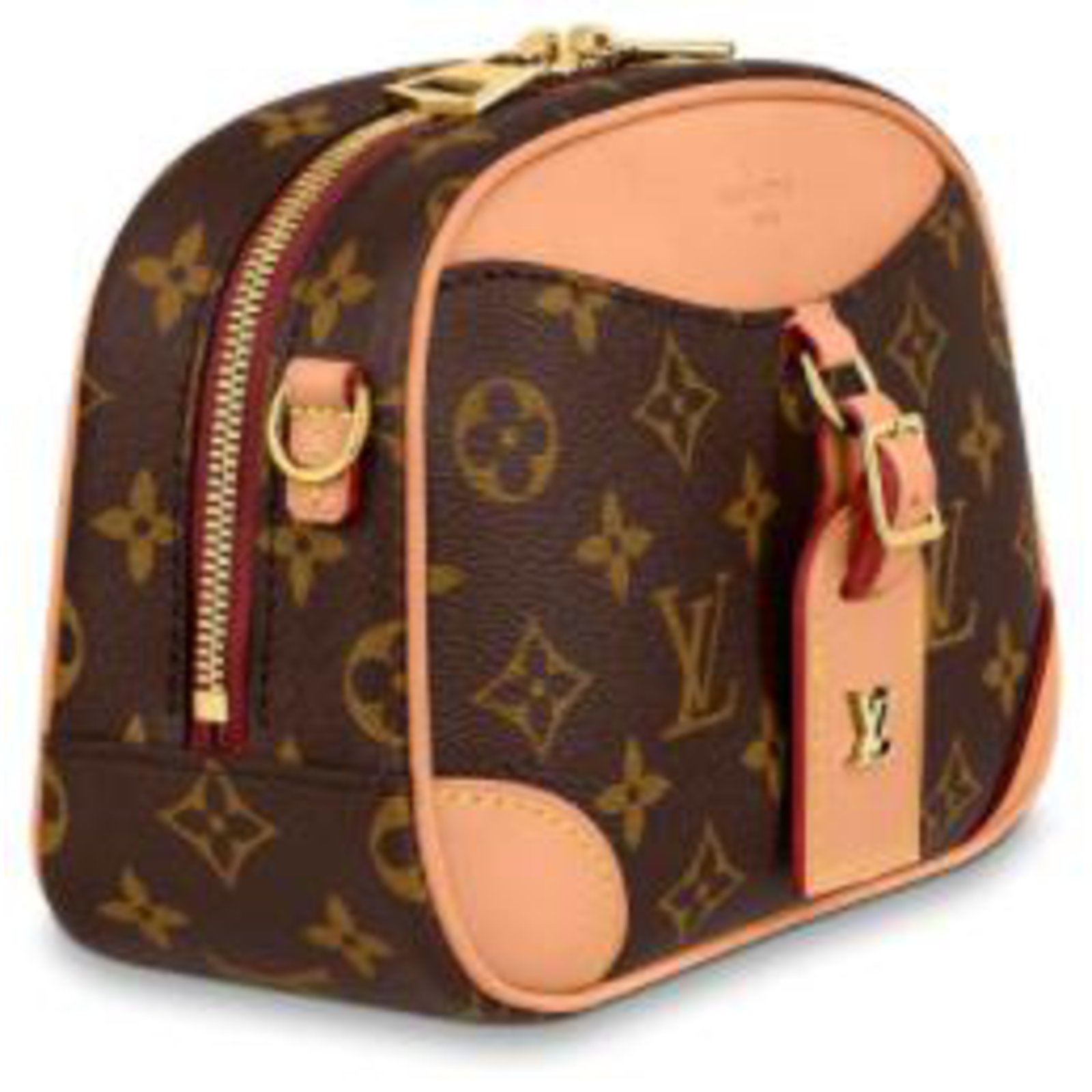 Louis Vuitton LV Deauville mini new Brown Leather ref.220688 - Joli Closet