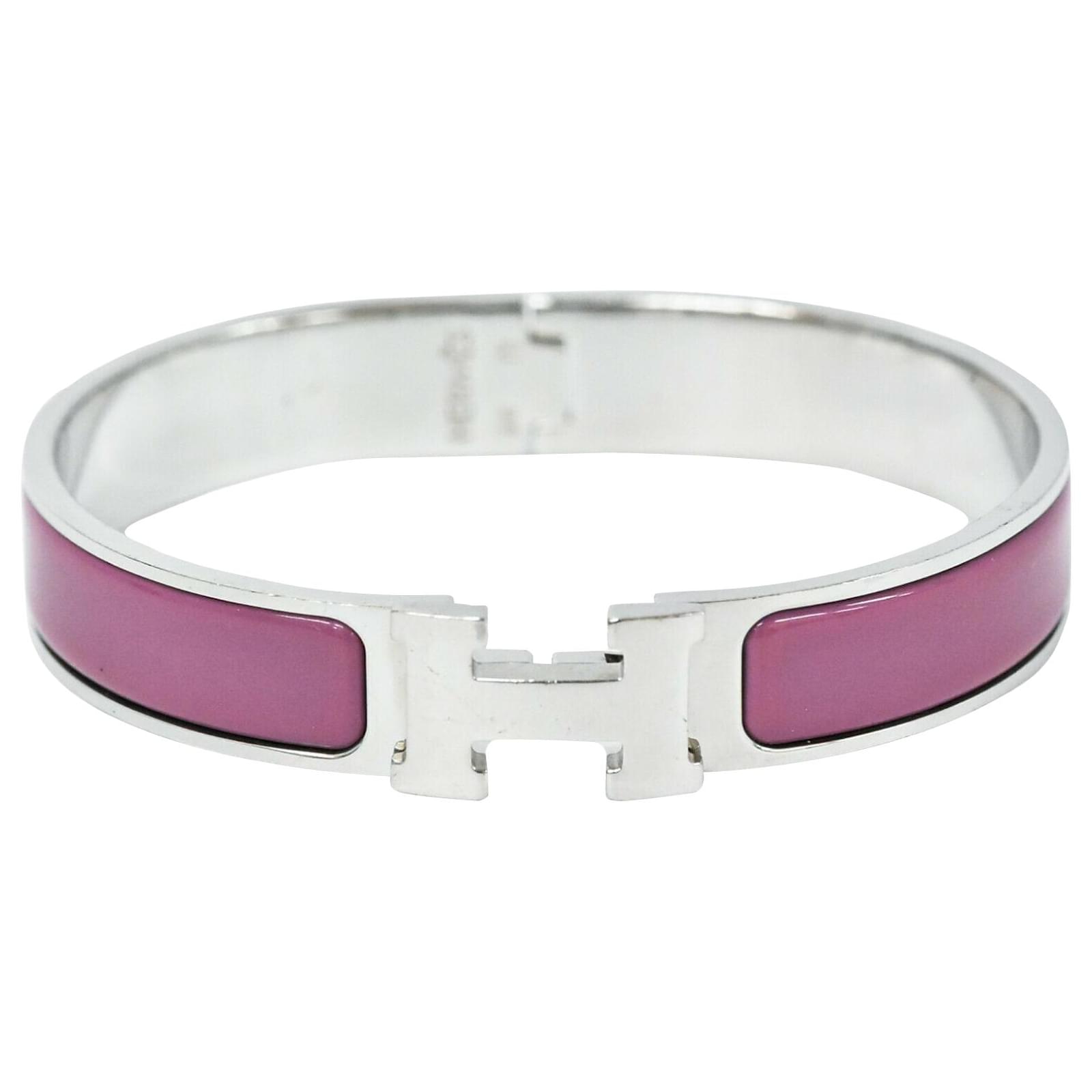 Hermès Hermes bracelet Pink Metal ref.220698 Joli Closet