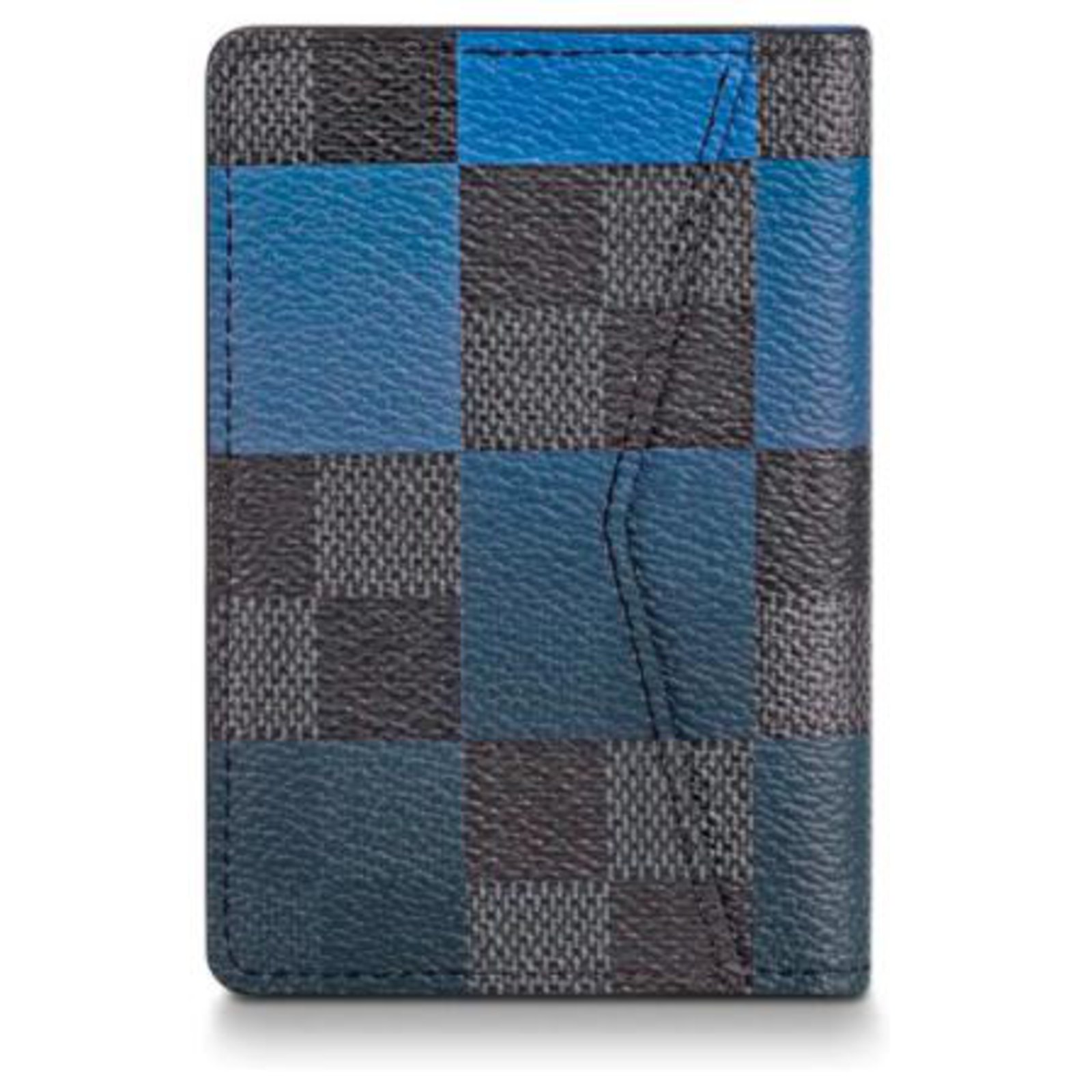 Louis Vuitton LV Pocket organizer blue leather new ref.915628 - Joli Closet