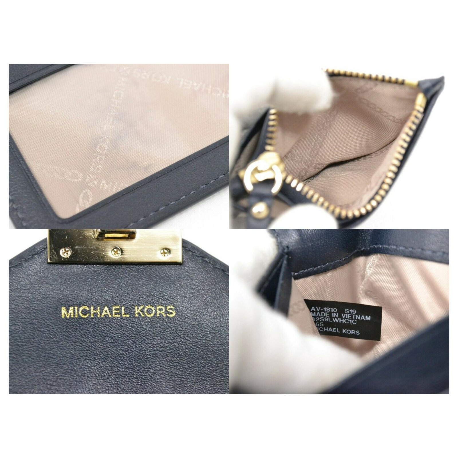 Michael Kors wallet Blue Leather  - Joli Closet
