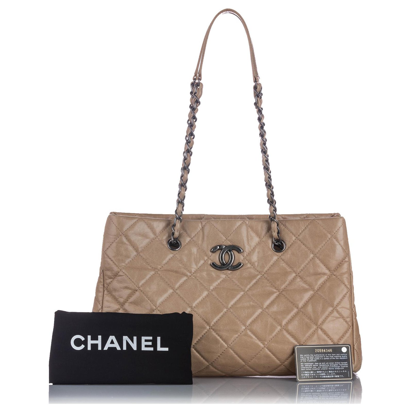 chanel quilted bag new