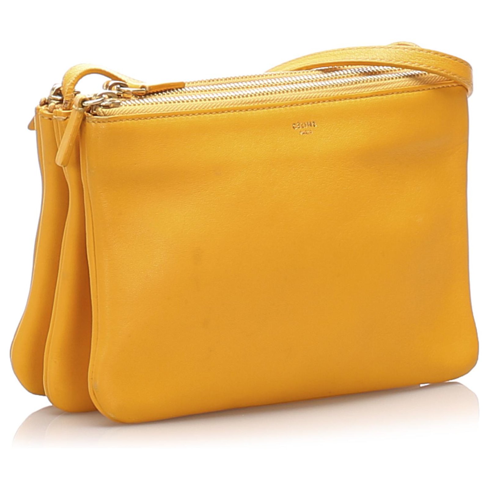 Celine trio yellow sale