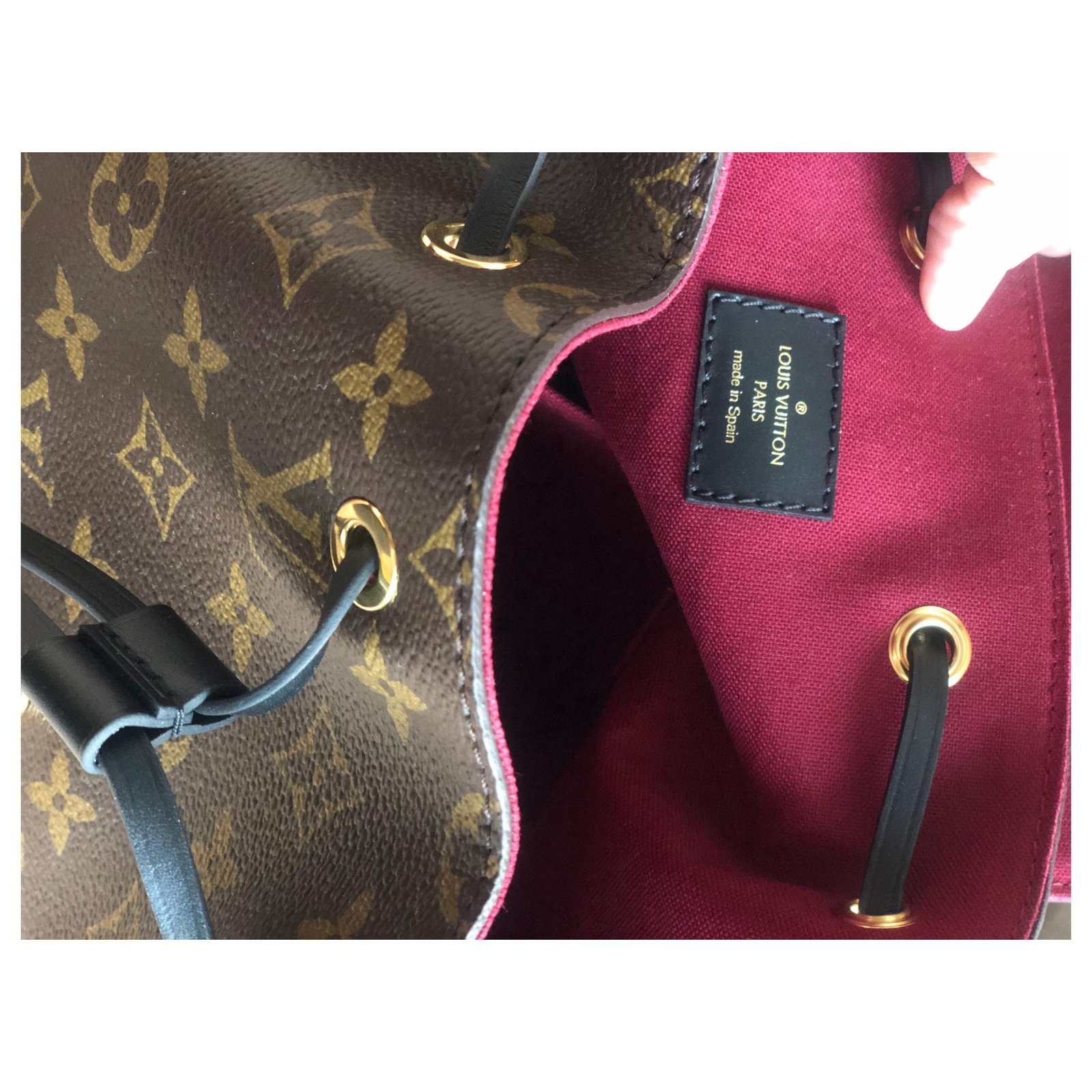 Louis Vuitton MONTSOURIS Brown Leather ref.202418 - Joli Closet