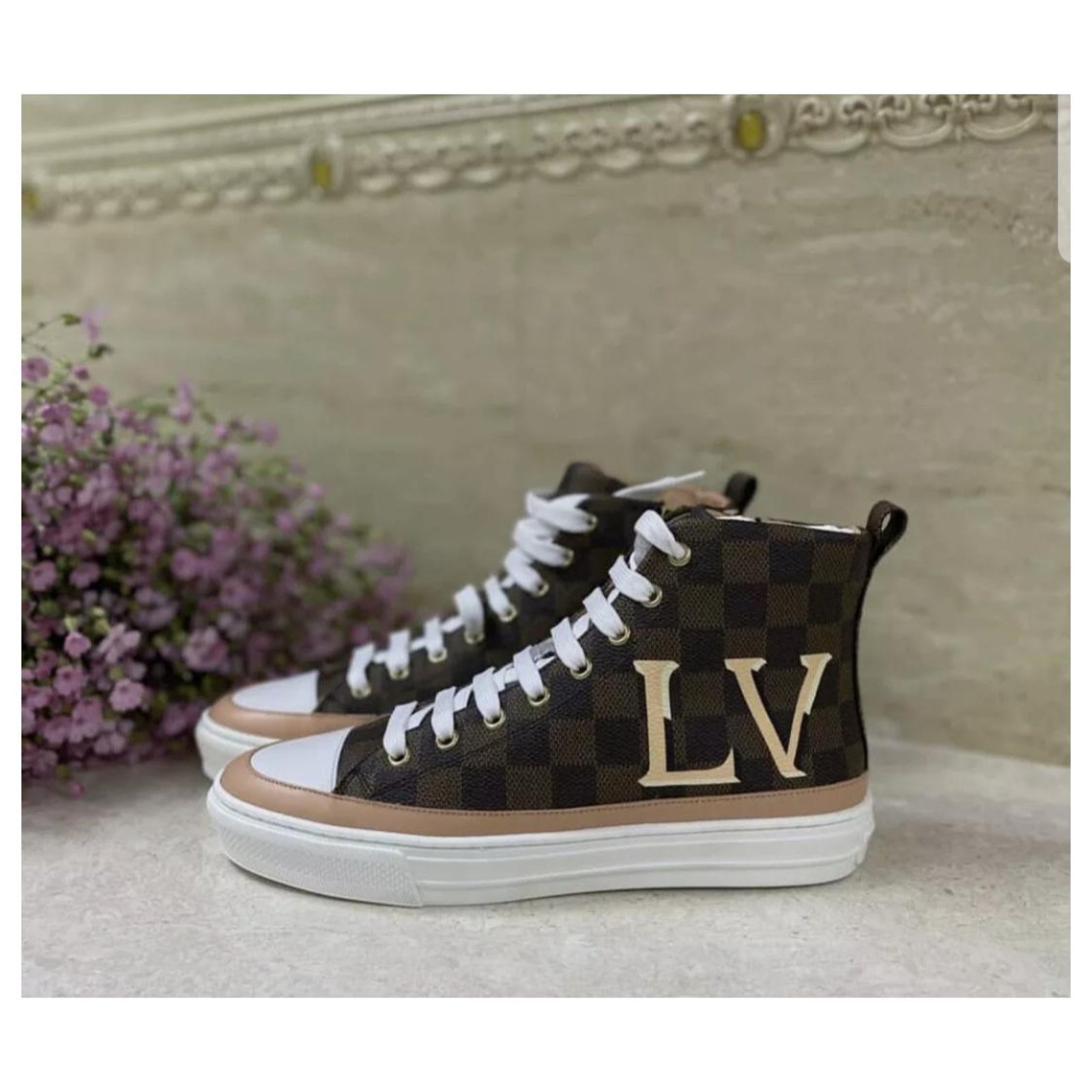 Louis Vuitton LV Stellar High-Top Sports Shoes