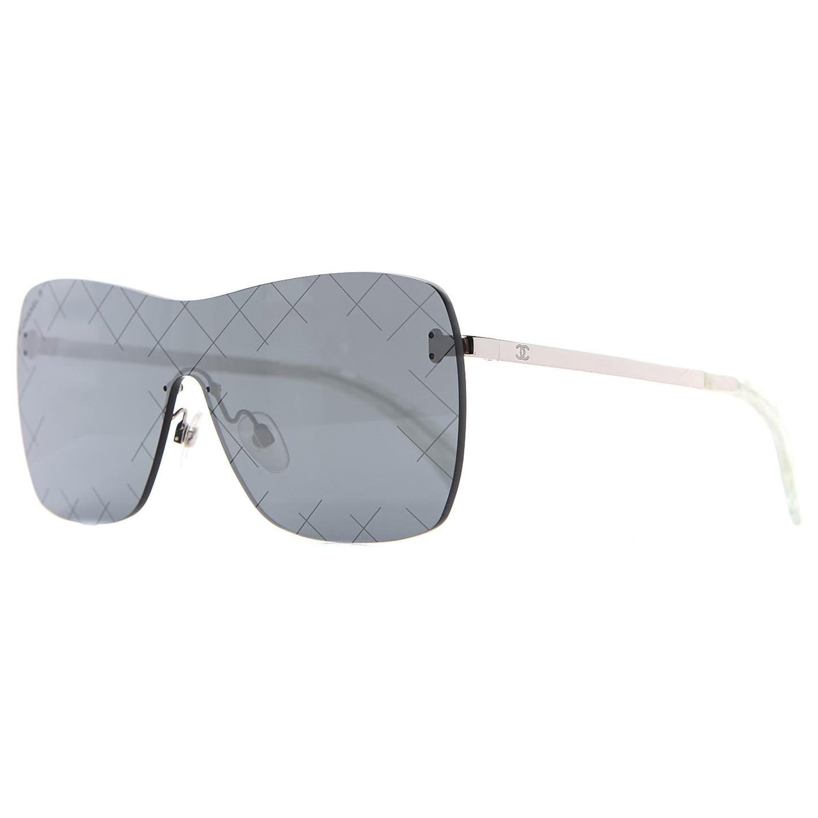 Chanel Sunglasses Silvery Metal ref.973030 - Joli Closet