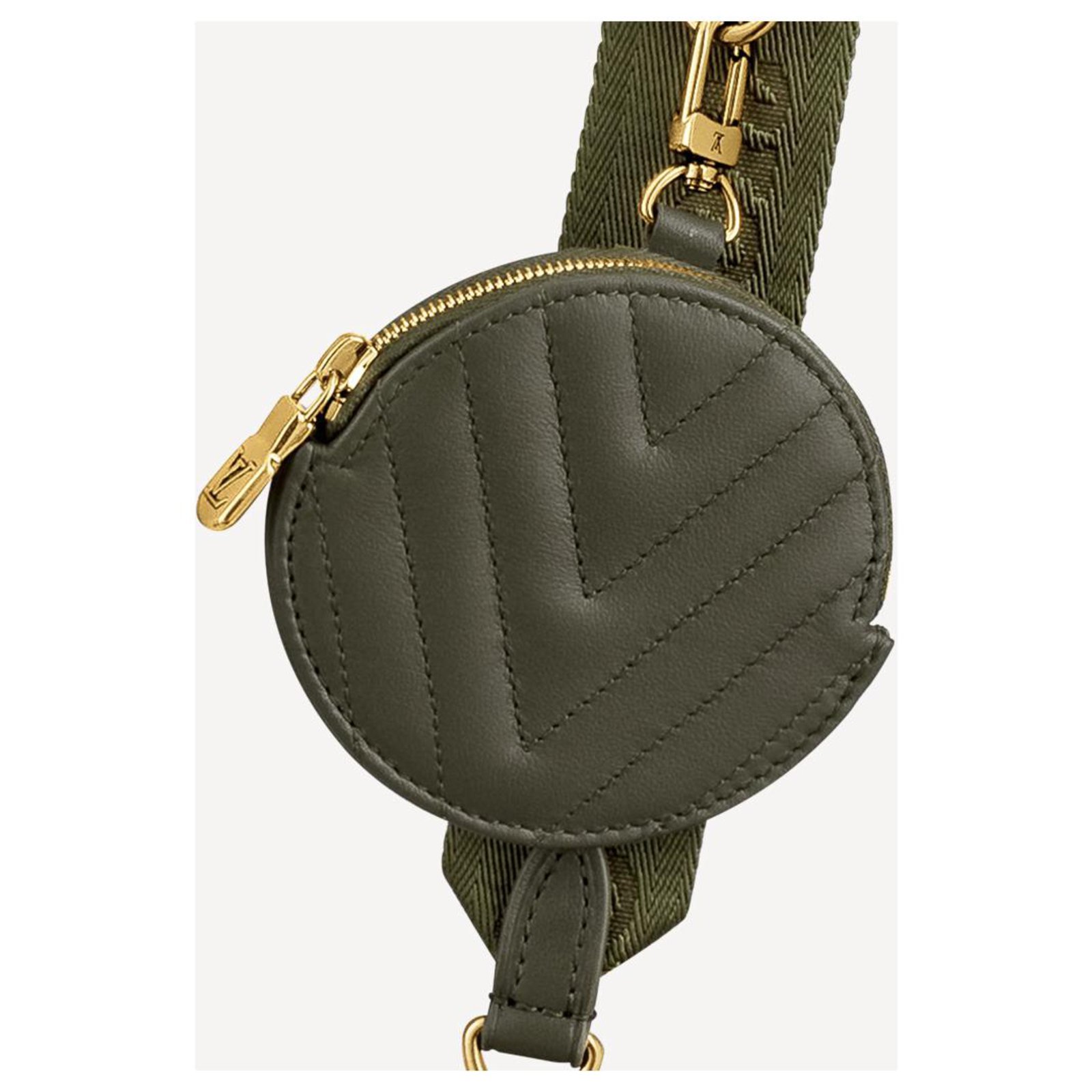 Louis Vuitton New Wave Multi-Pochette Bag, Green, One Size
