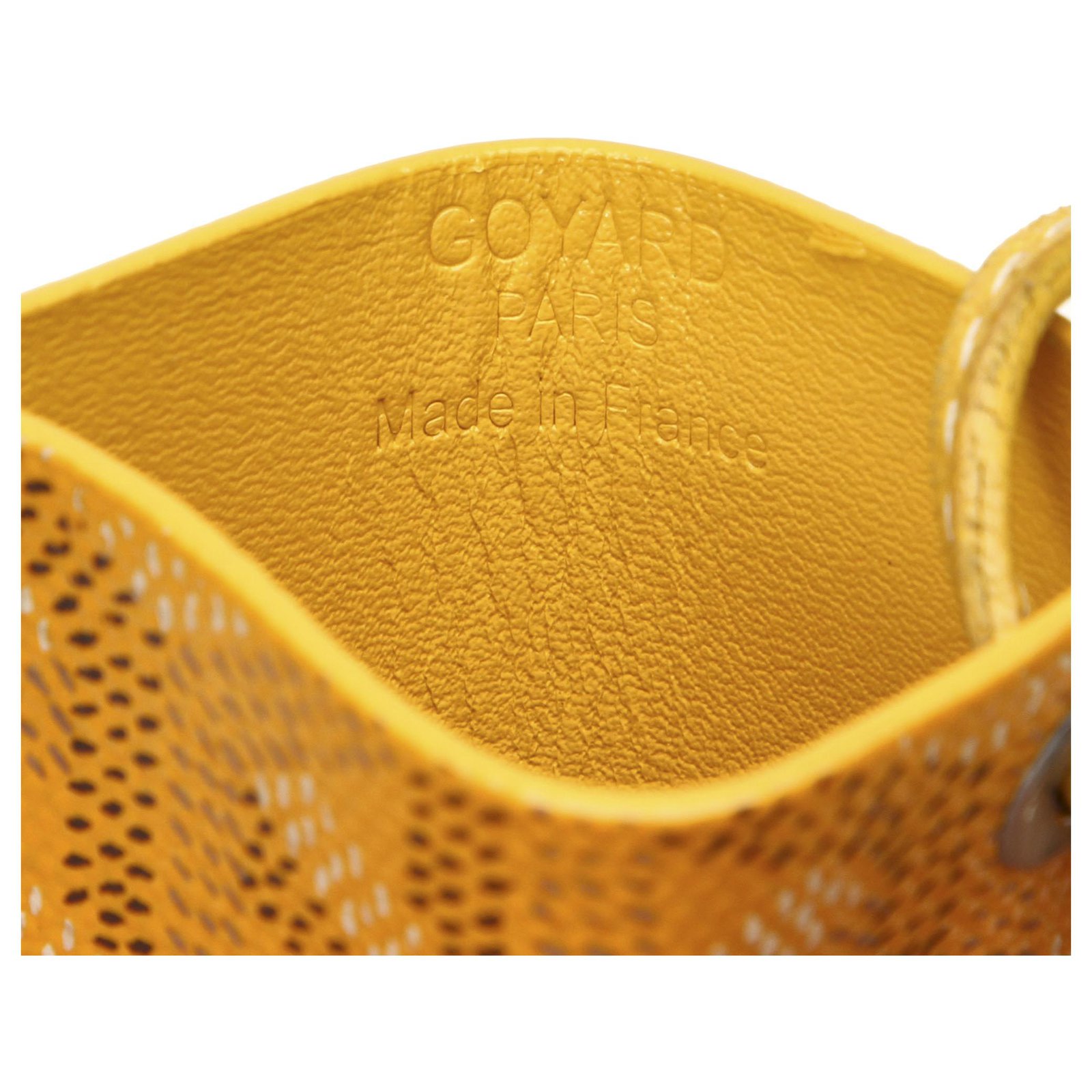 Cloth wallet Goyard Yellow in Cloth - 18355142