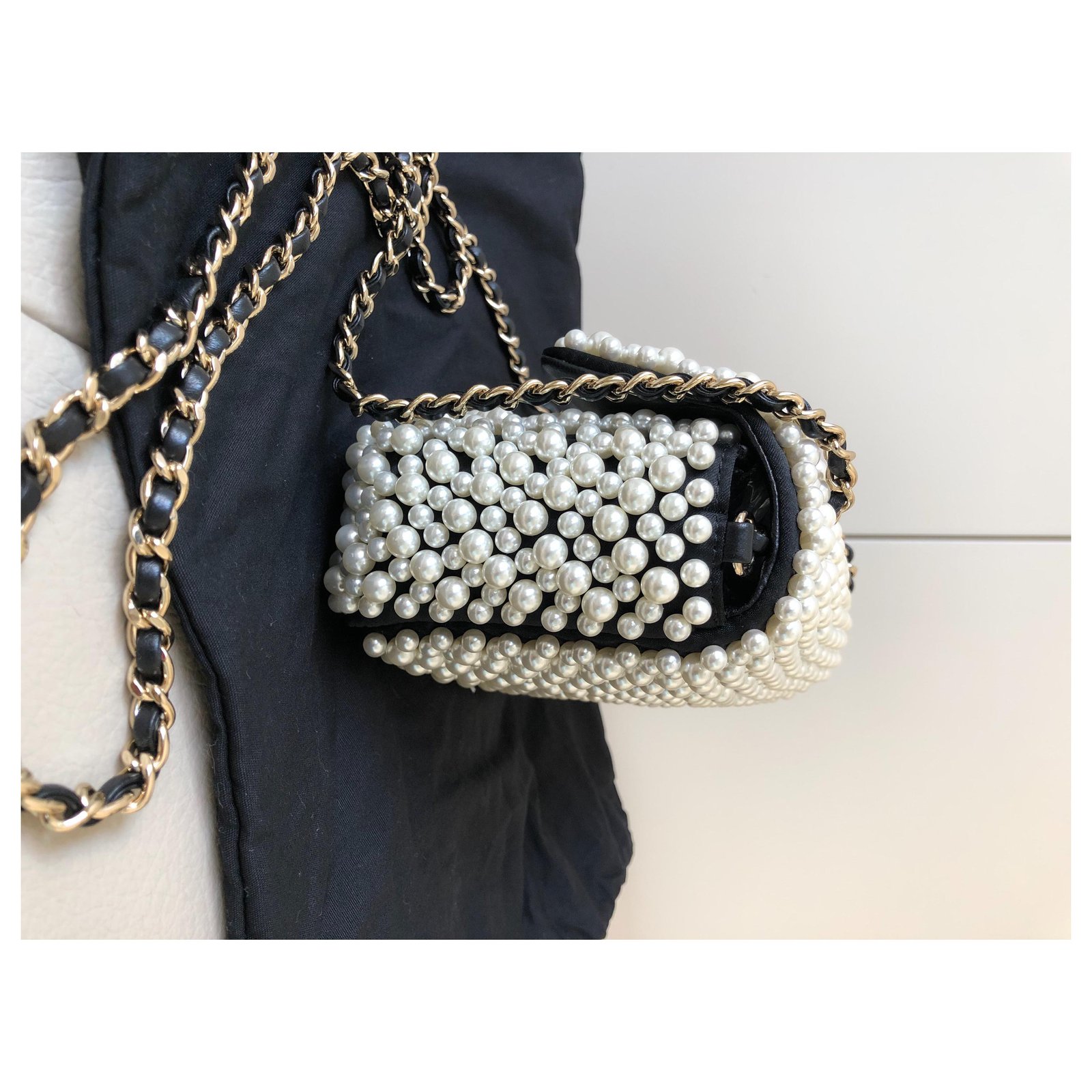 Chanel Clutch bags Nylon ref.564588 - Joli Closet