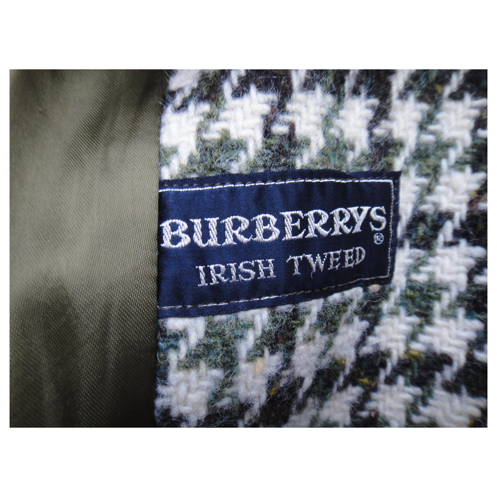 vintage Burberry women's coat in Irish Tweed t 42 Multiple colors