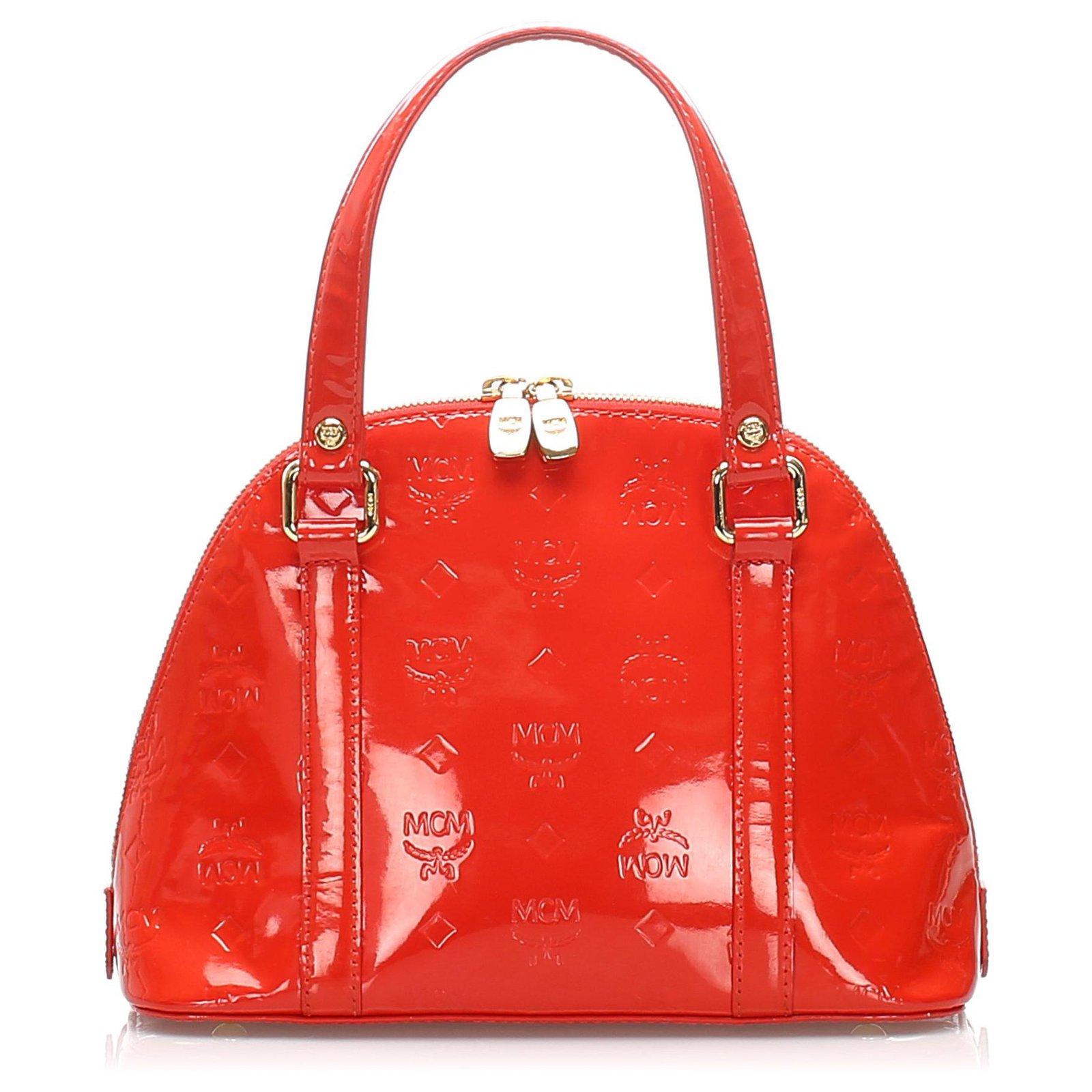 Mcm patent leather bags best sale