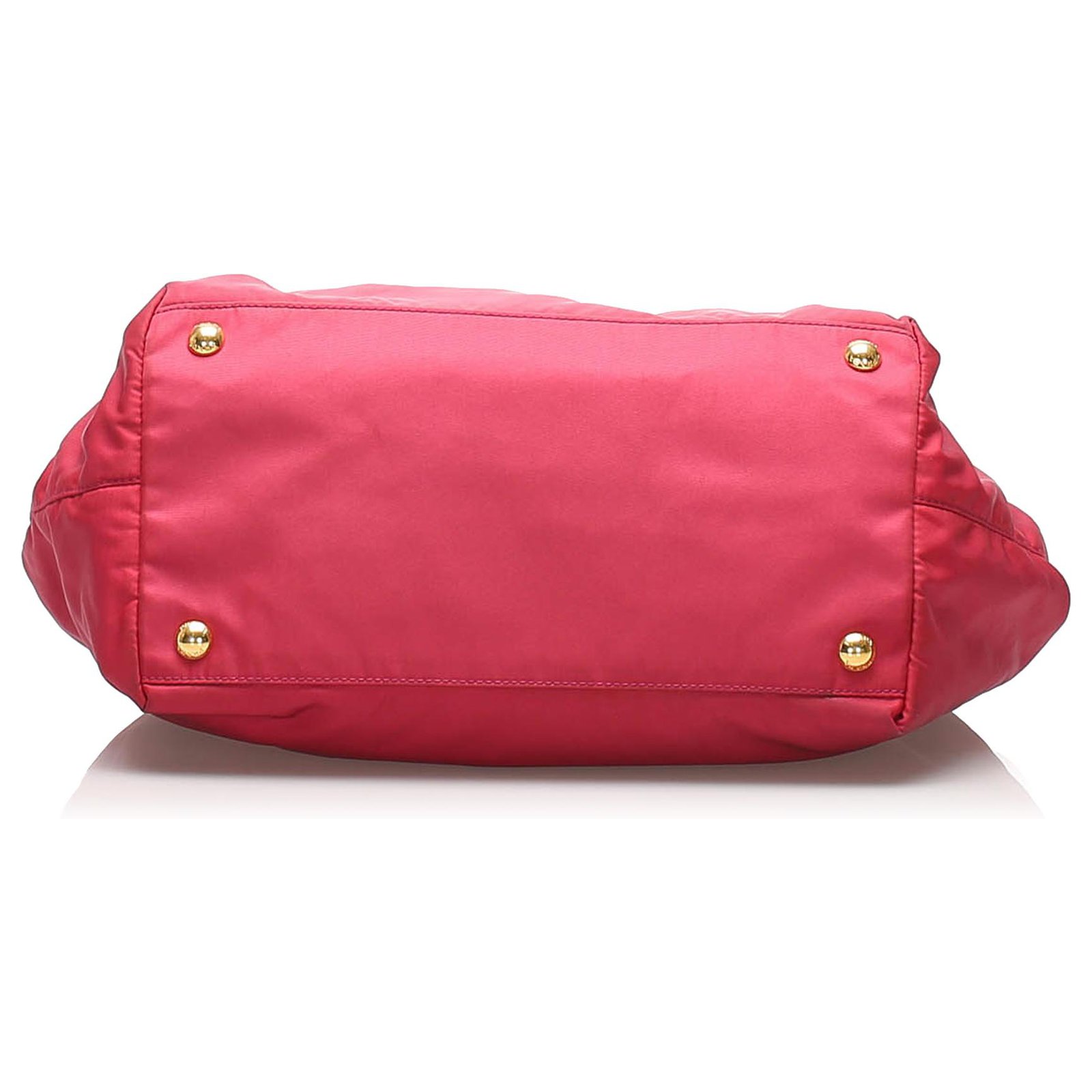 Cloth handbag Prada Pink in Cloth - 30692278