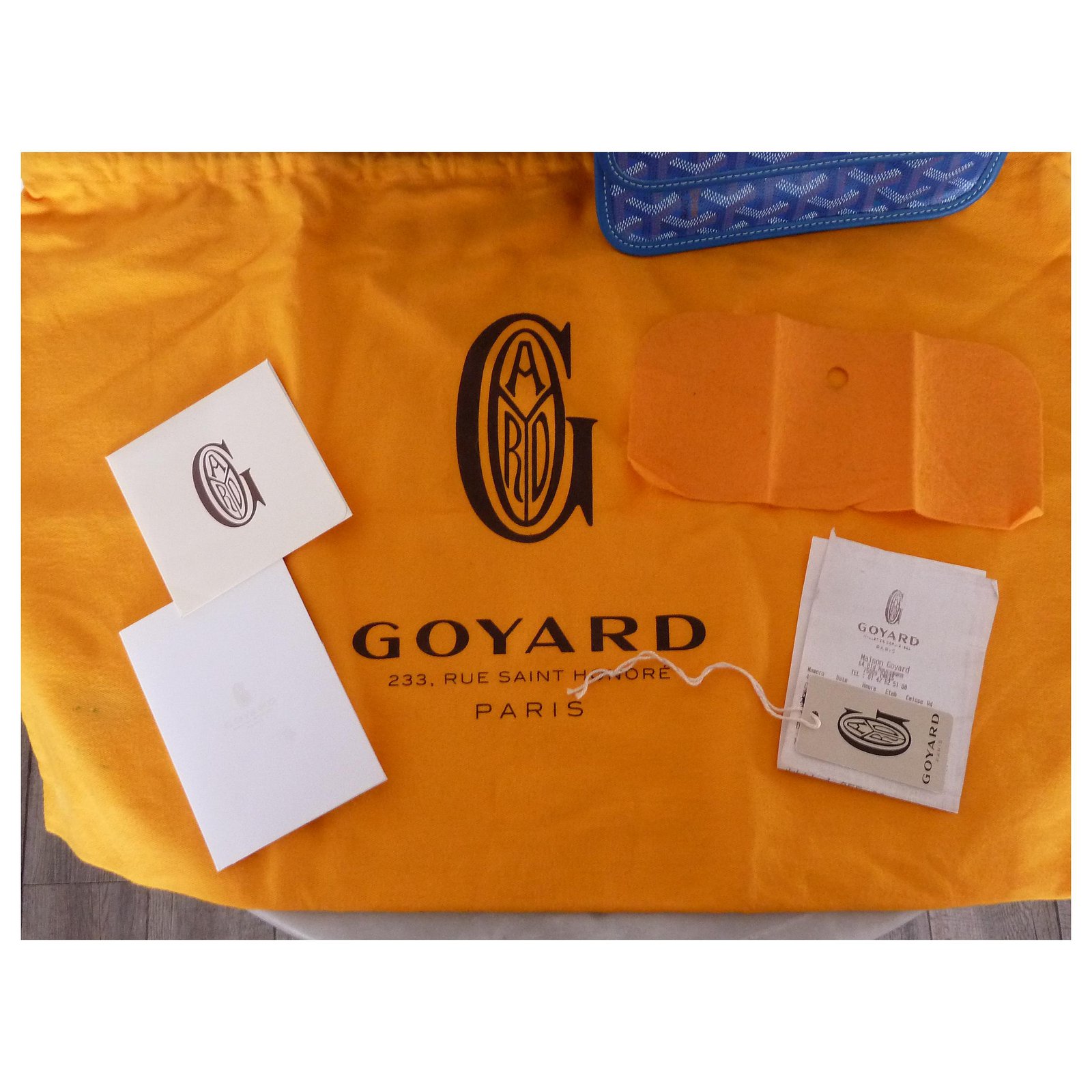 Goyard - Saint Louis PM Bag - Blue – Shop It