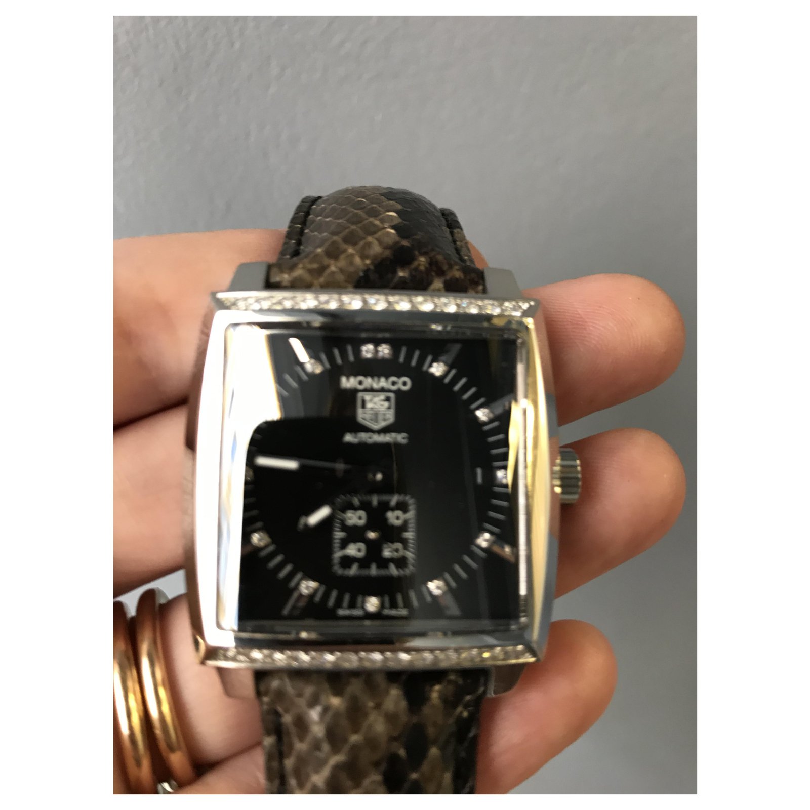 Tag heuer monaco on sale diamond