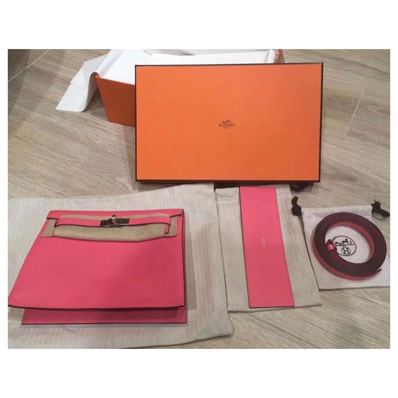 Hermès Kelly Danse Pink Leather ref.228934 Joli Closet