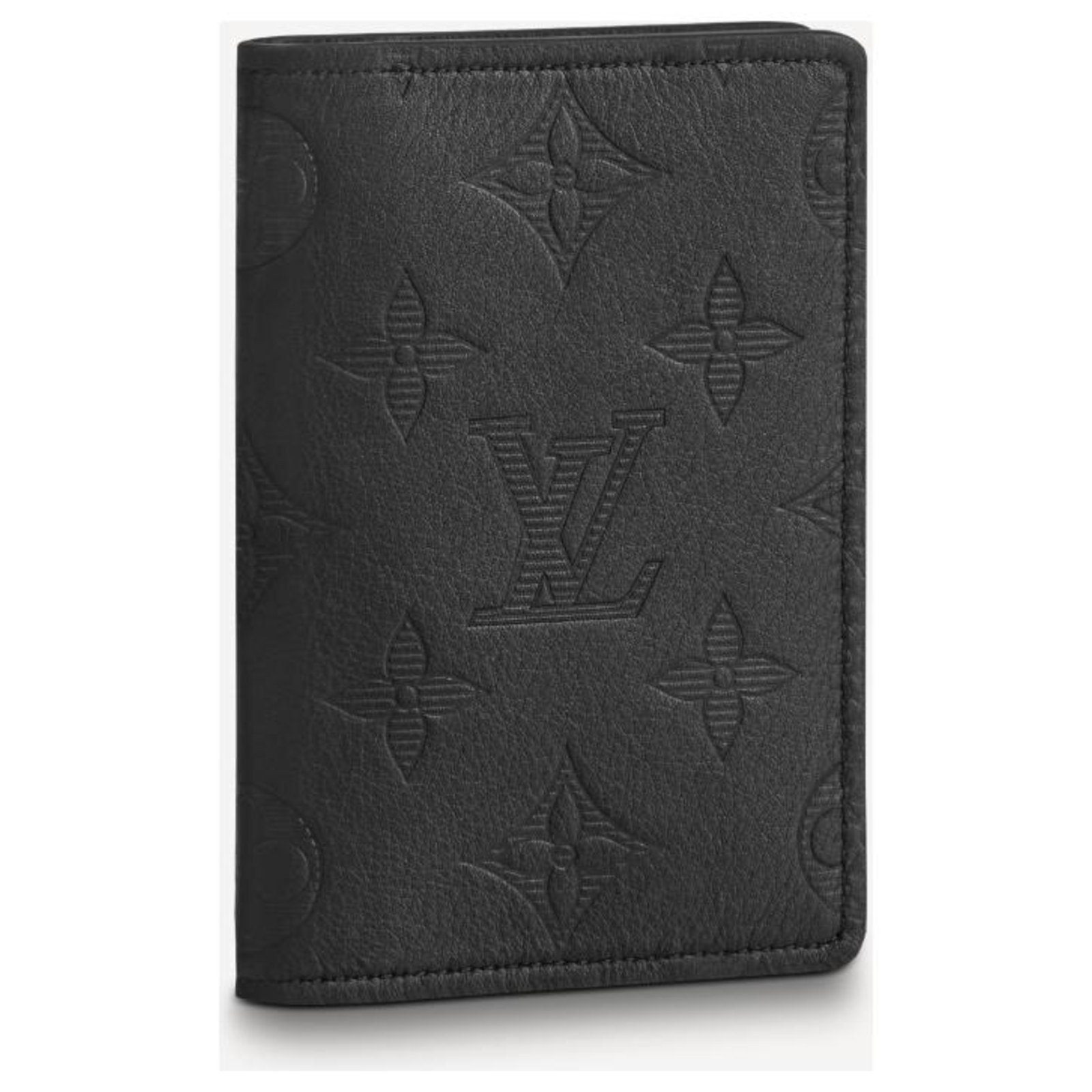 Louis Vuitton LV pocket organizer Black Leather ref.229042 - Joli Closet