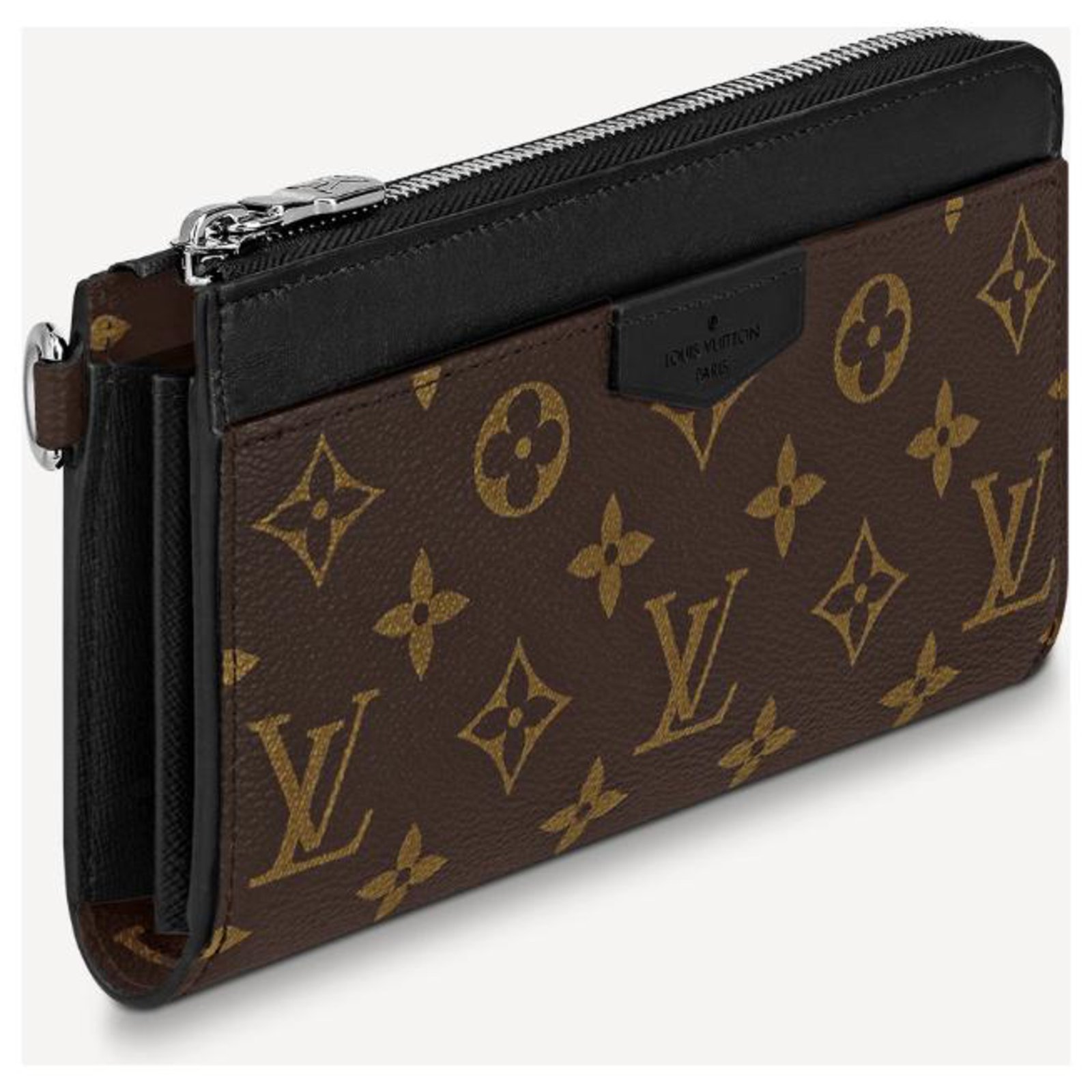 Louis Vuitton LV Link Dragonne Black in Leather with Gold-tone - US