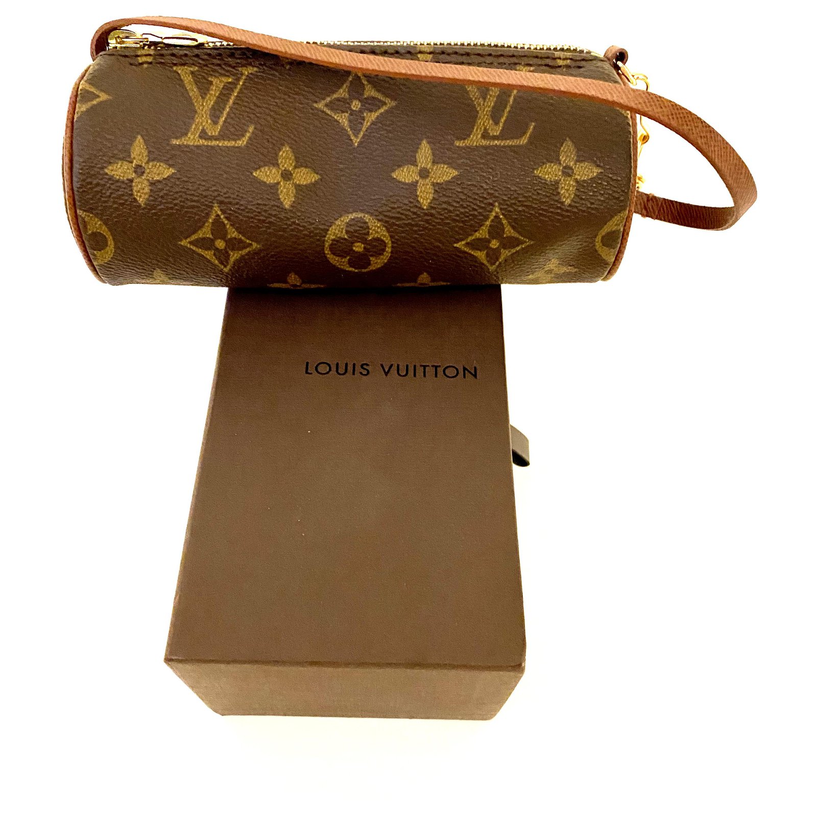 Louis Vuitton Monogram Mini Papillon Brown Cloth ref.928243 - Joli