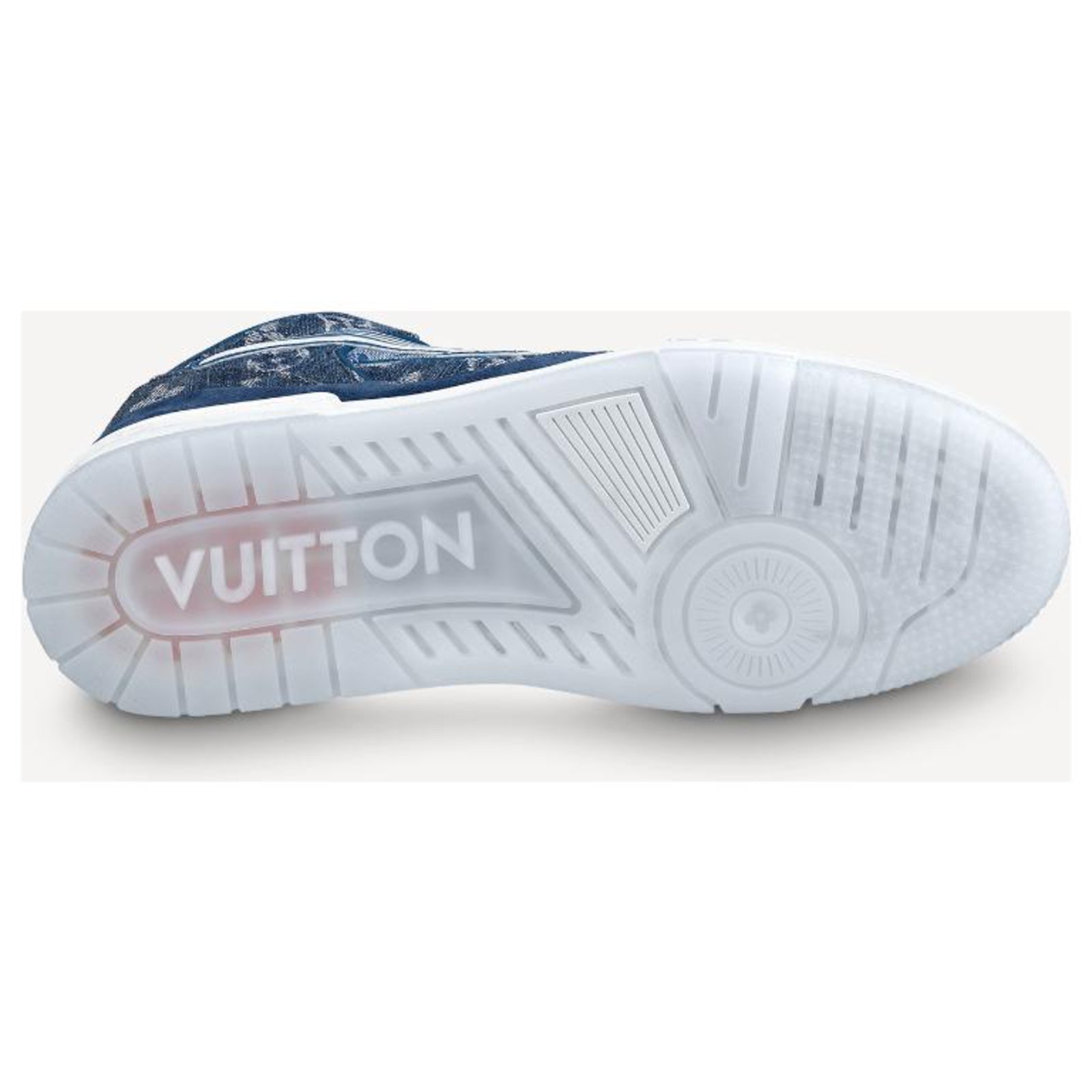 Louis Vuitton ‘Run Away’ Sneaker, Blue denim LV
