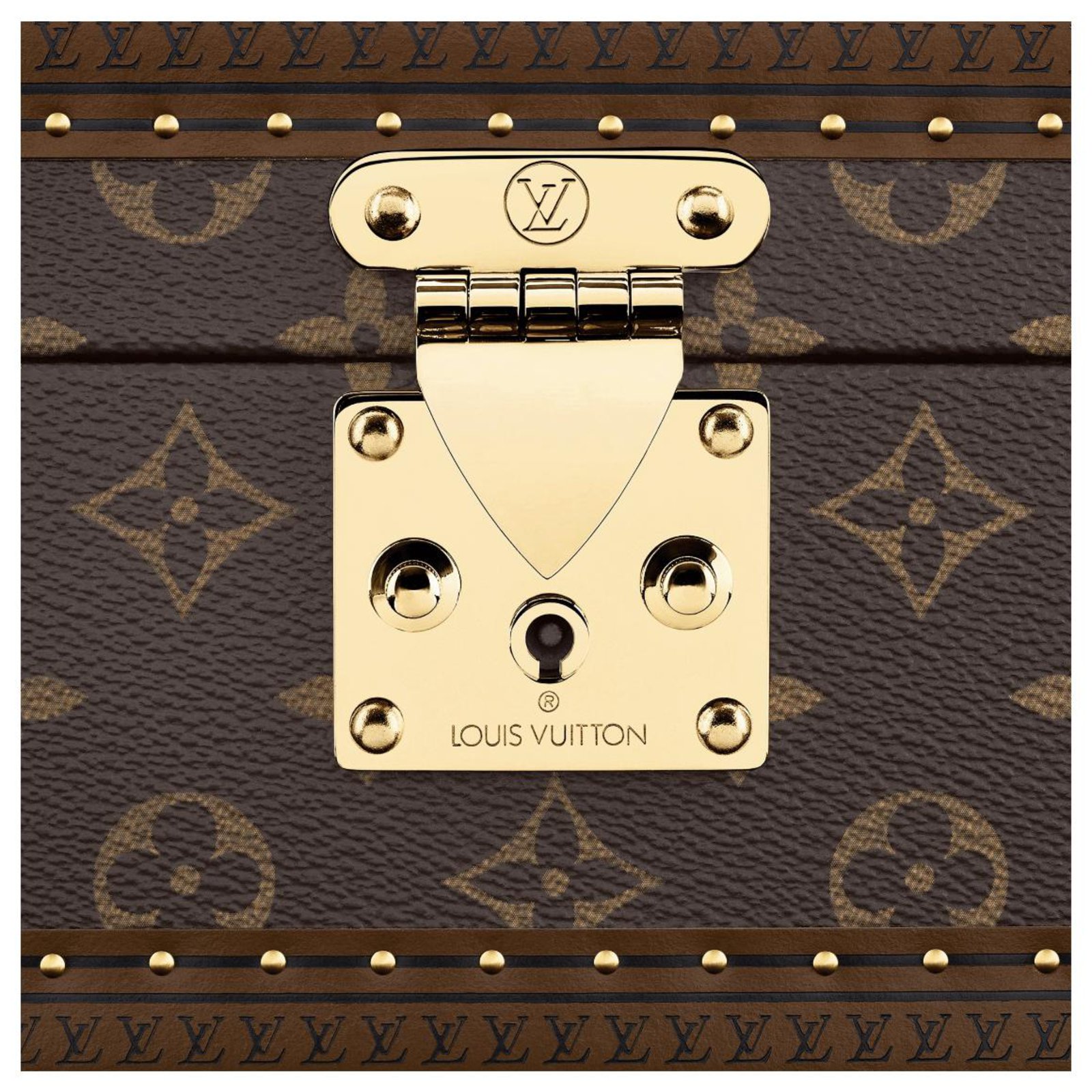 Louis Vuitton LV Coffret Tresor new Brown Leather ref.230845
