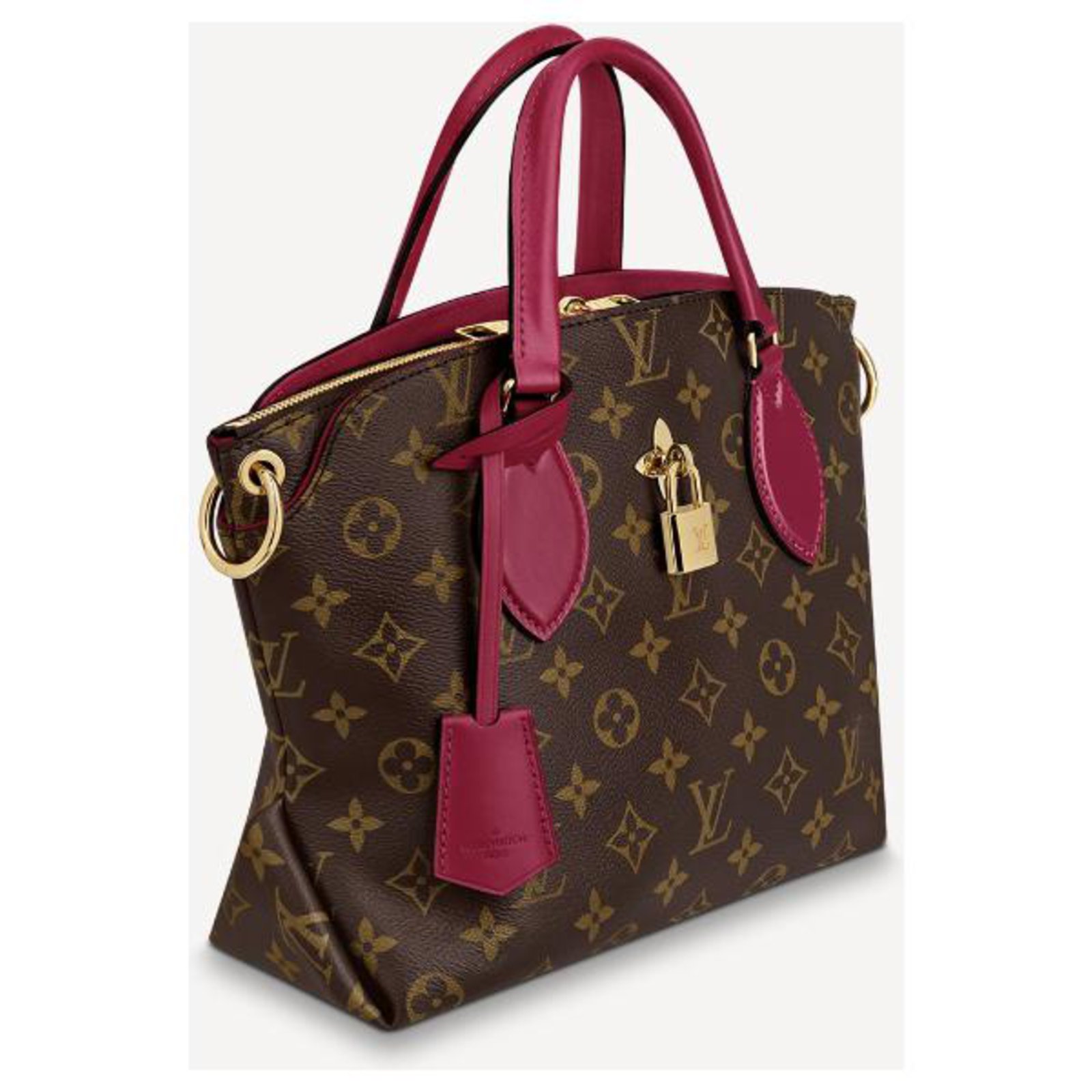 Louis Vuitton LV Flower zipped Tote pm Brown Leather ref.231072 - Joli  Closet