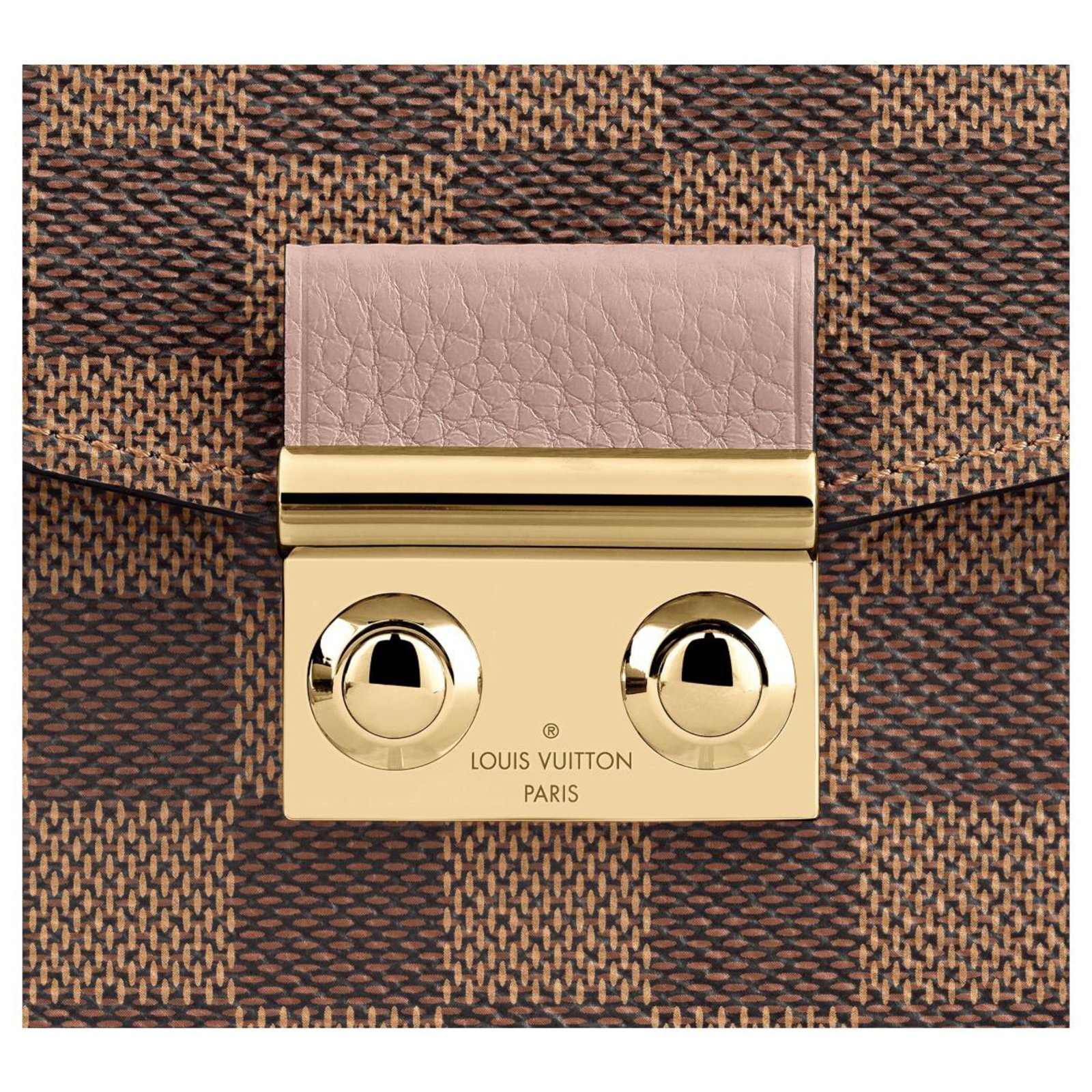 Louis Vuitton LV Croisette chain wallet Brown Leather ref.231083
