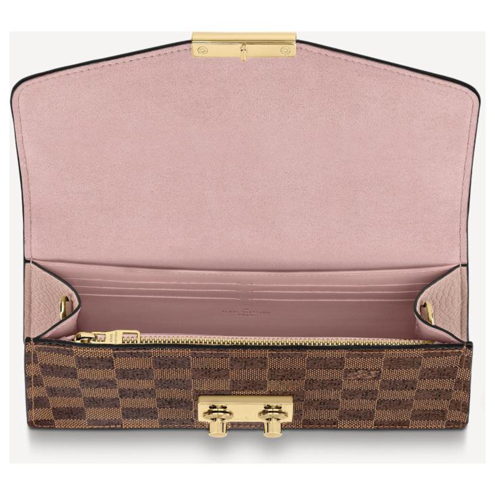 Louis Vuitton LV Croisette chain wallet Brown Leather ref.231083 - Joli  Closet