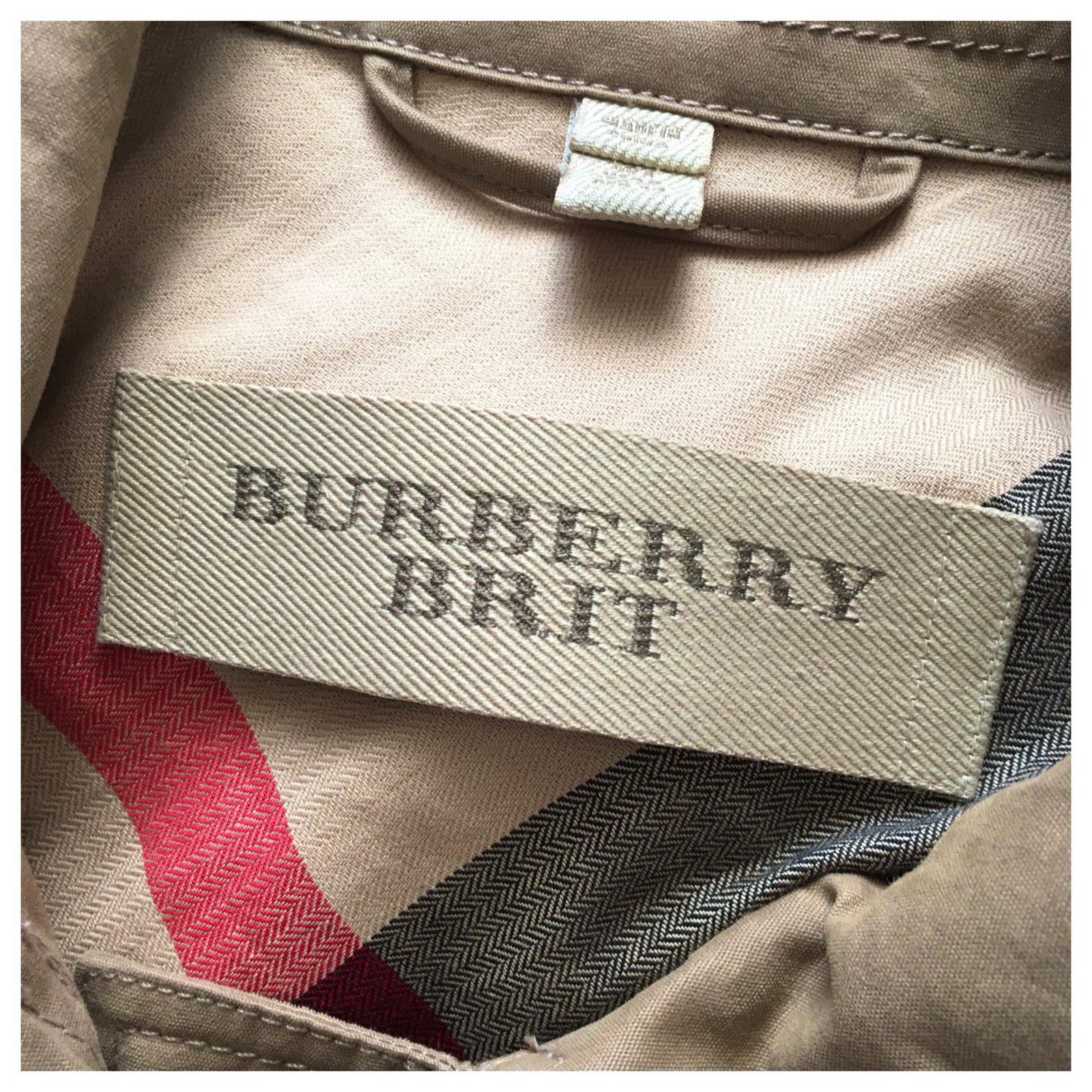 Burberry Brit Jackets Beige Cotton ref.231094 - Joli Closet