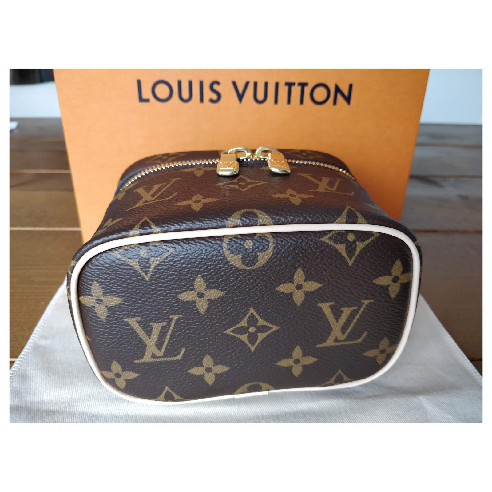 Louis Vuitton Nice Nano Brown Leather ref.231494 - Joli Closet