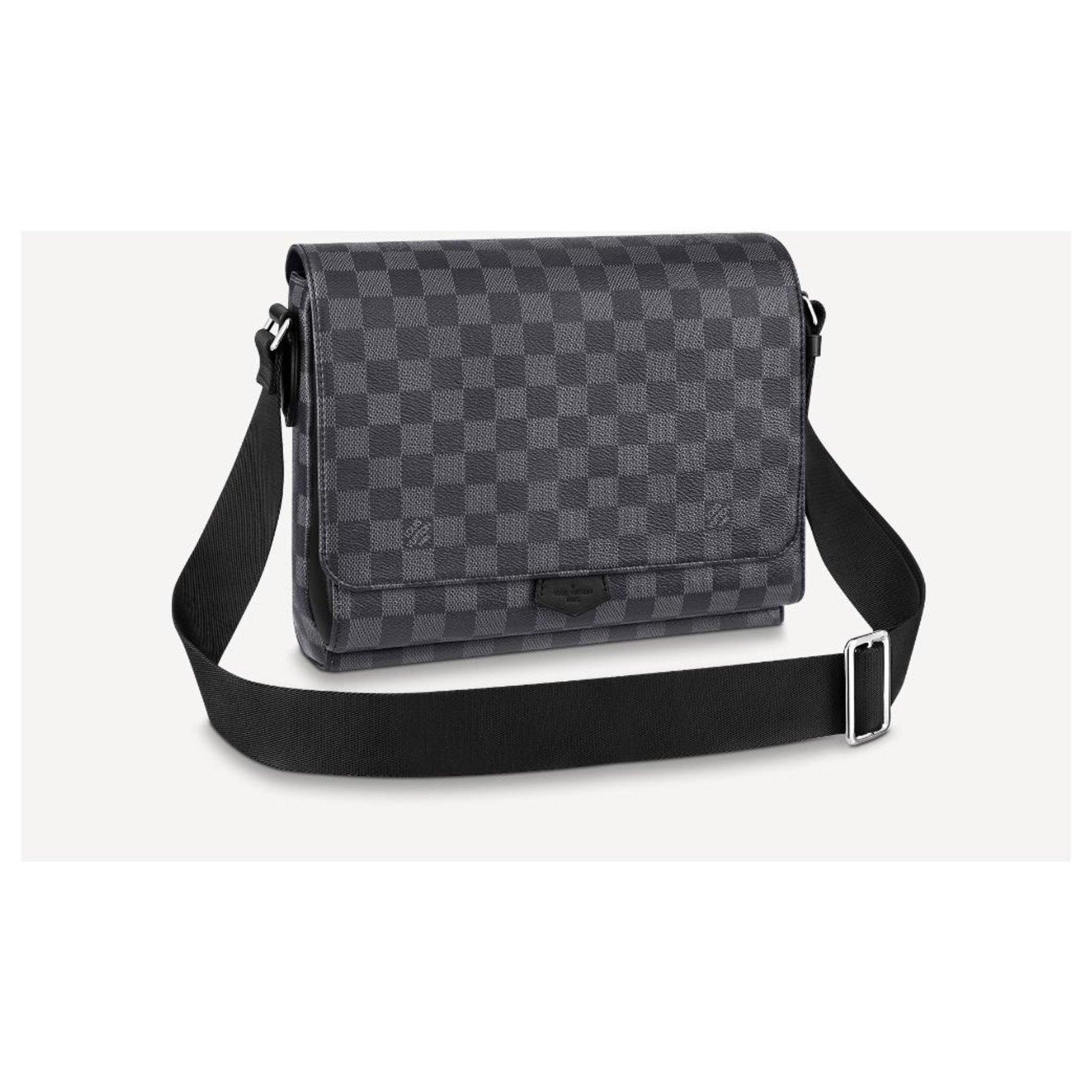 Louis Vuitton LV Flap messenger new Grey Leather ref.231577 - Joli Closet
