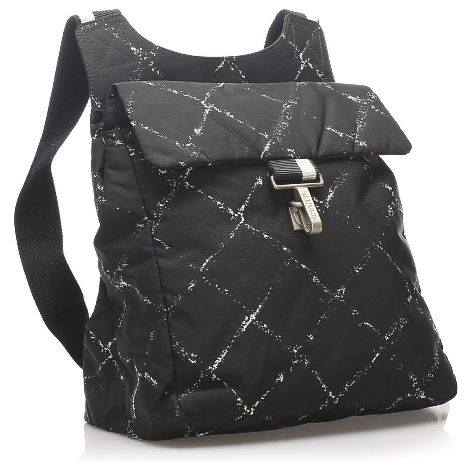 Chanel Travel Line Backpack Nylon at 1stDibs