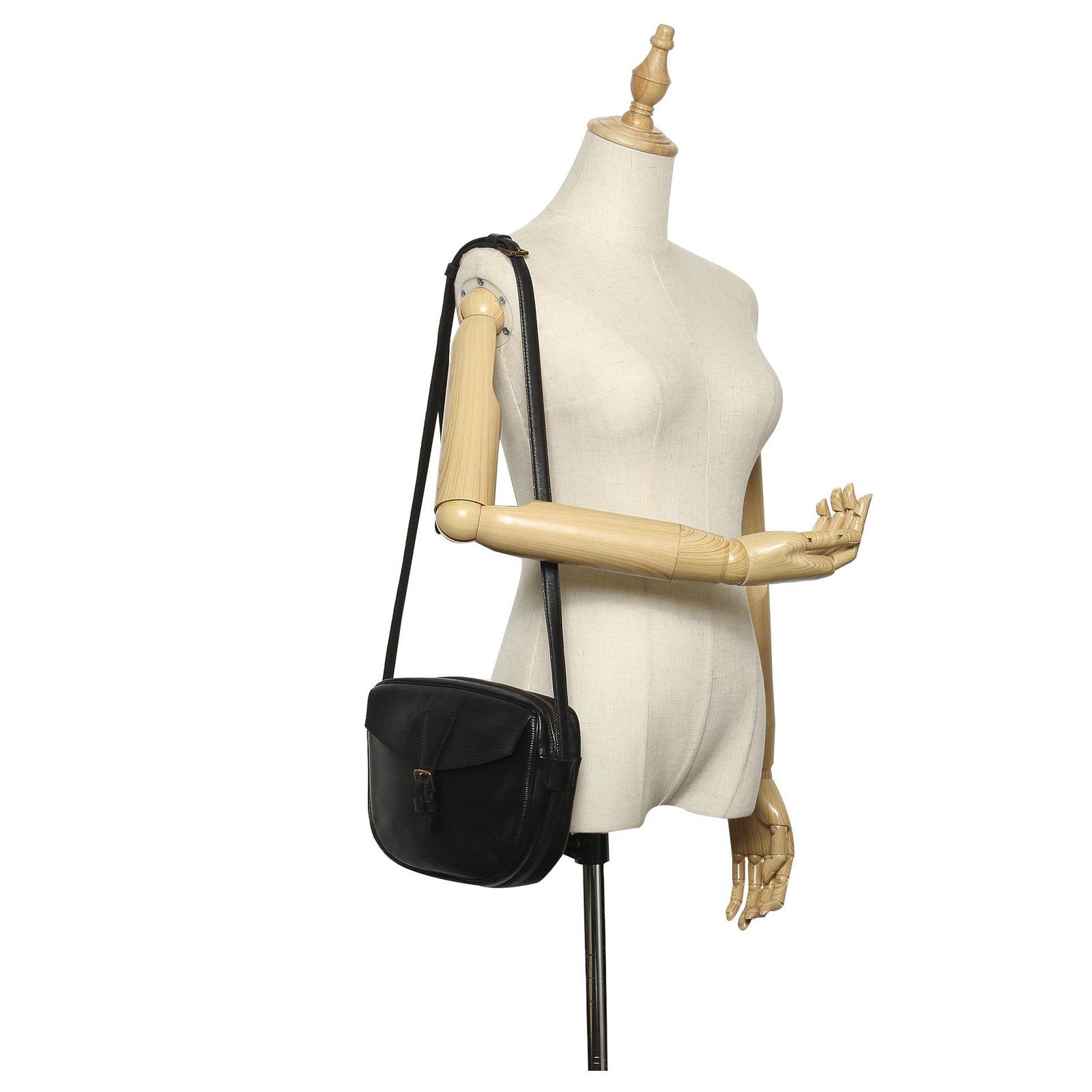 Louis Vuitton Black Epi Jeune Fille Leather ref.232071 - Joli Closet