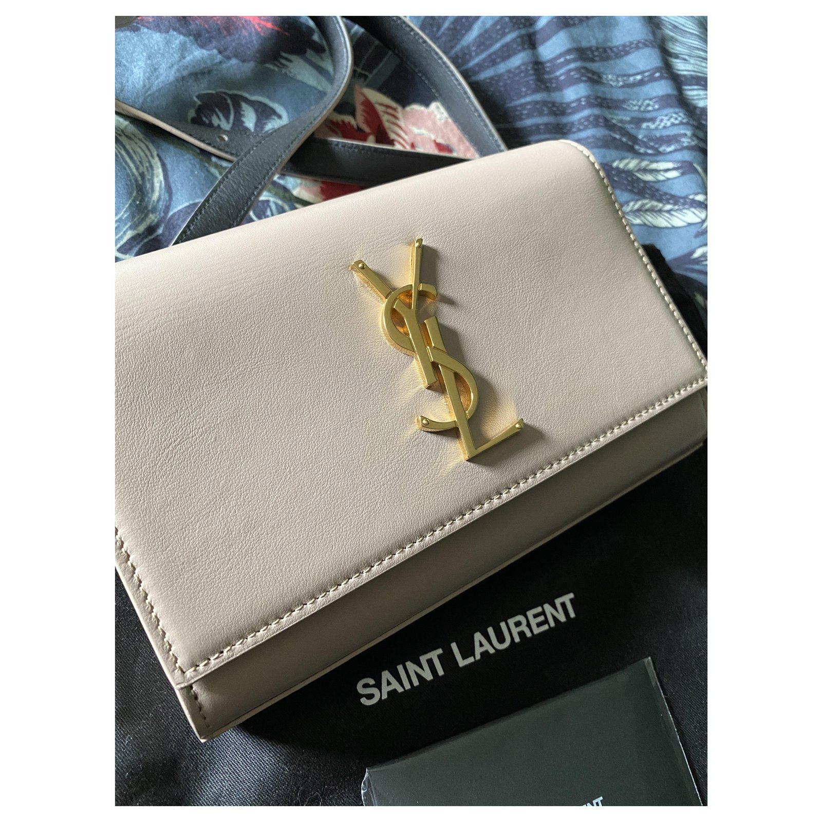Kate Monogramme Saint Laurent Kate Belt Bag in smooth leather